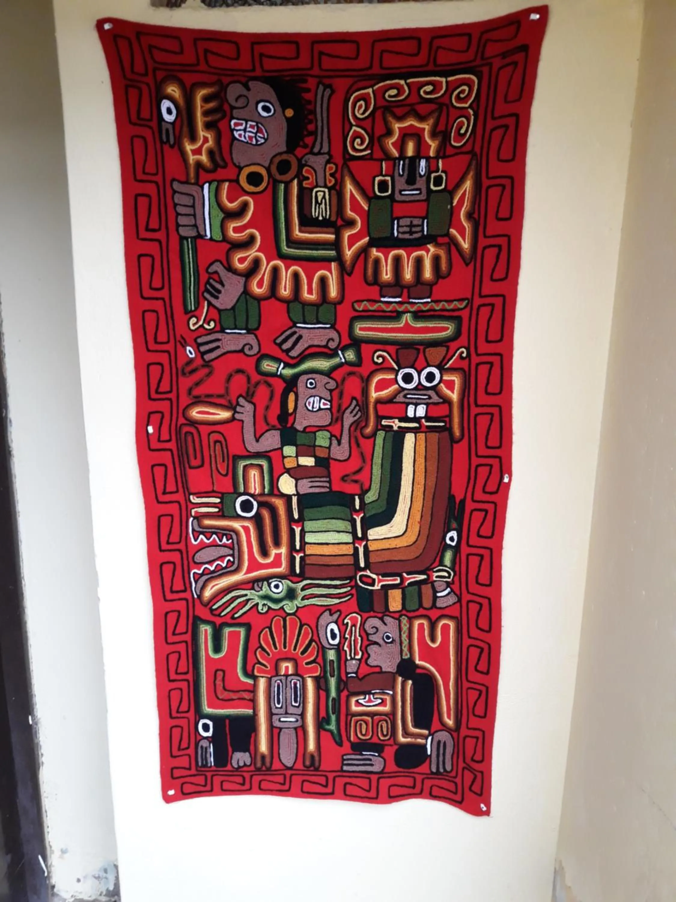 Decorative detail in Mallku Wasi - Lodging Hotel Cusco