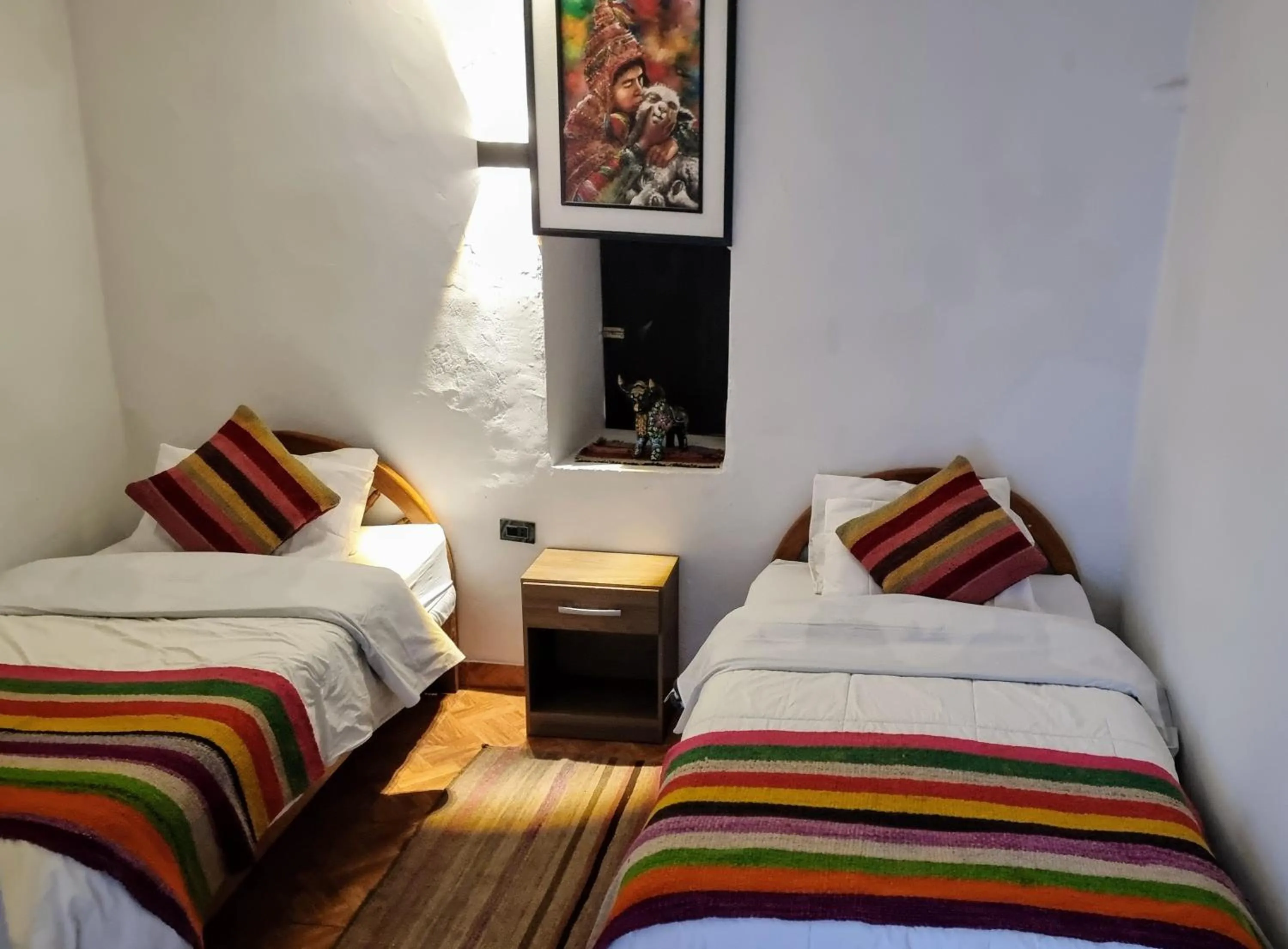Bed in Mallku Wasi - Lodging Hotel Cusco