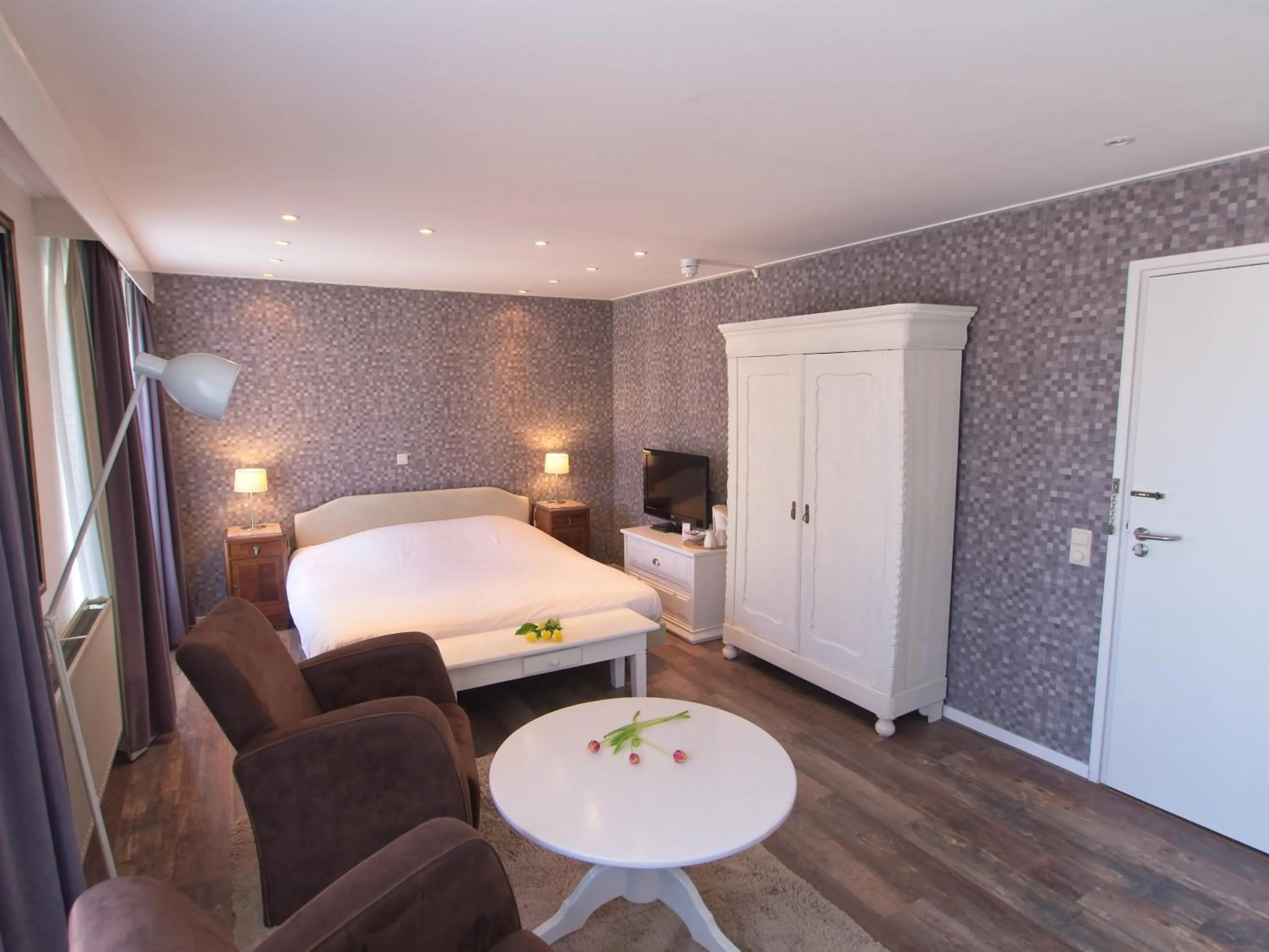 Bed in Stadshotel de Graafschap