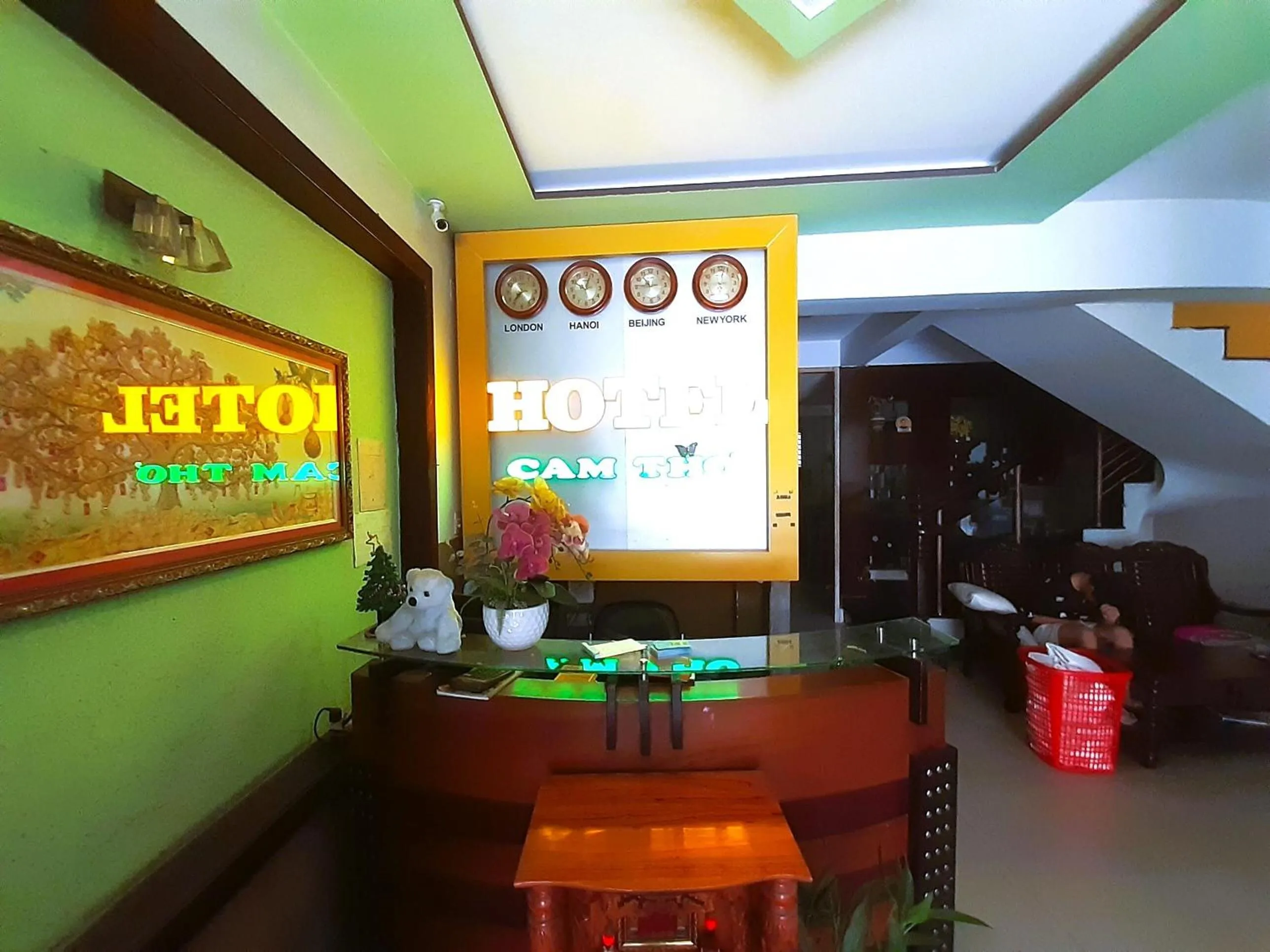 Lobby or reception in Cam Tho Hotel
