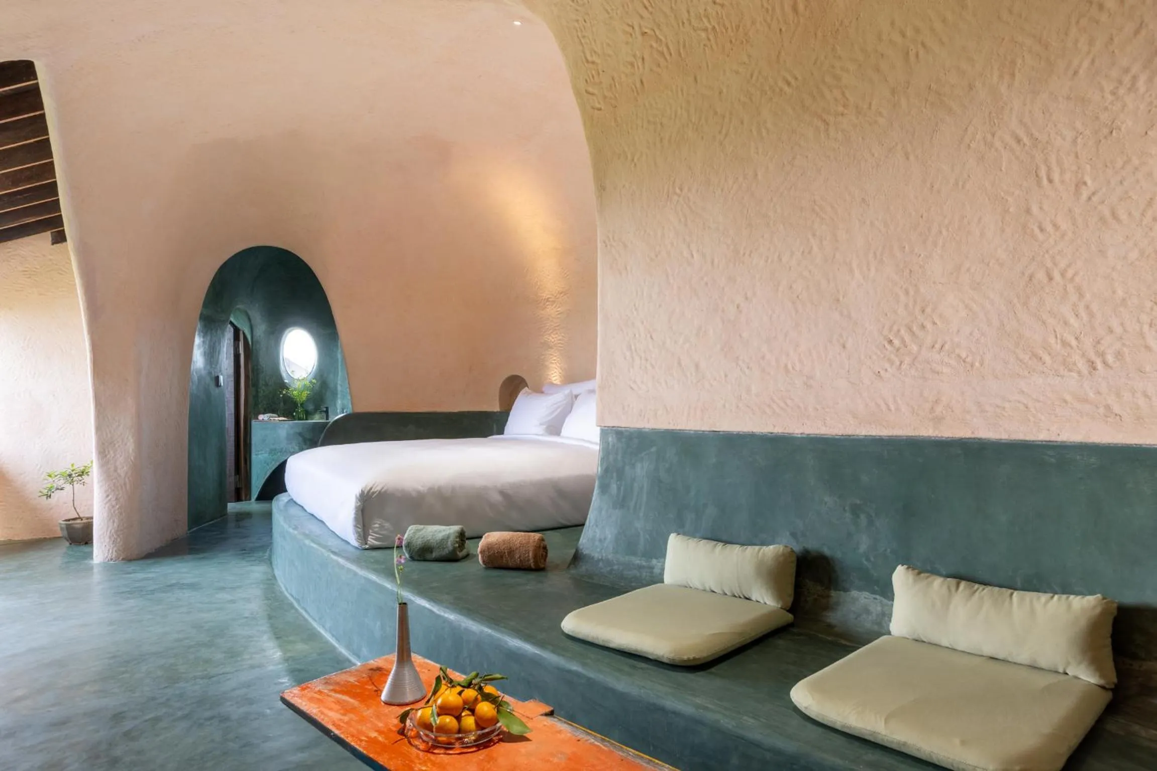 Bed in Reu Boutique Hotel