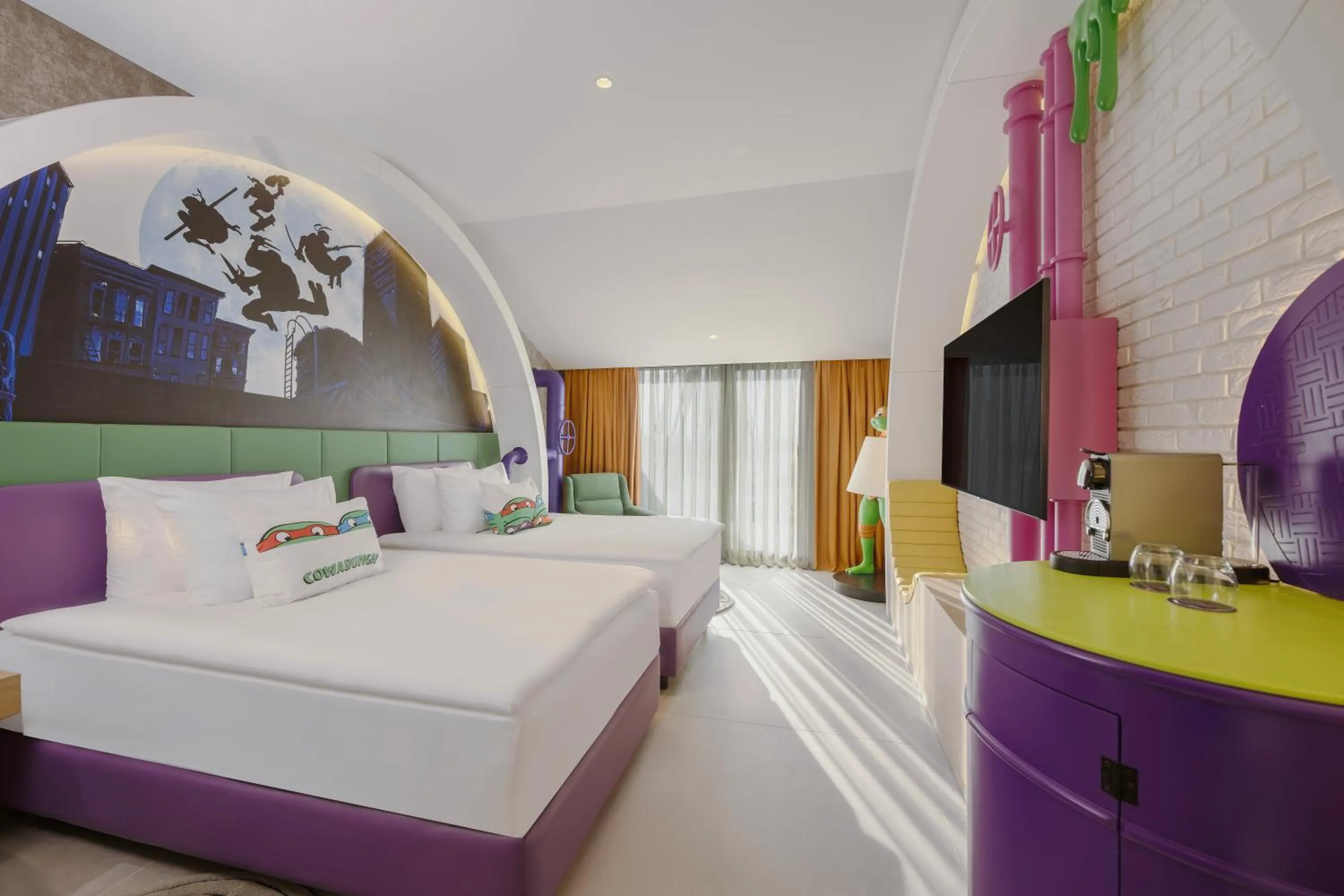 Bed in The Land Of Legends Nickelodeon Hotel Antalya