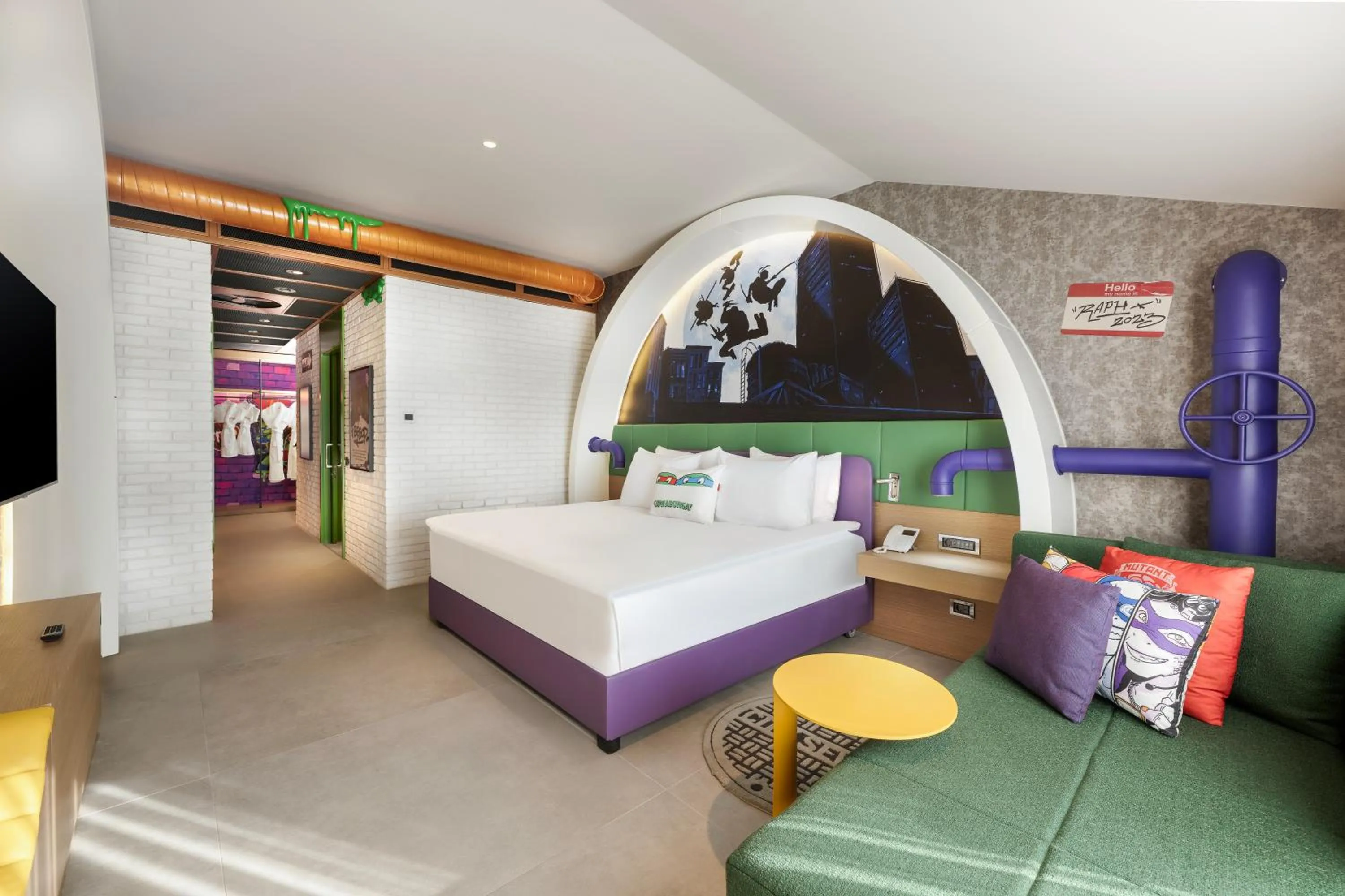 Bedroom, Bed in The Land Of Legends Nickelodeon Hotel Antalya