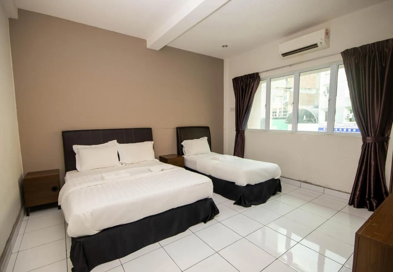 Bed in JQ Osborne Apartment