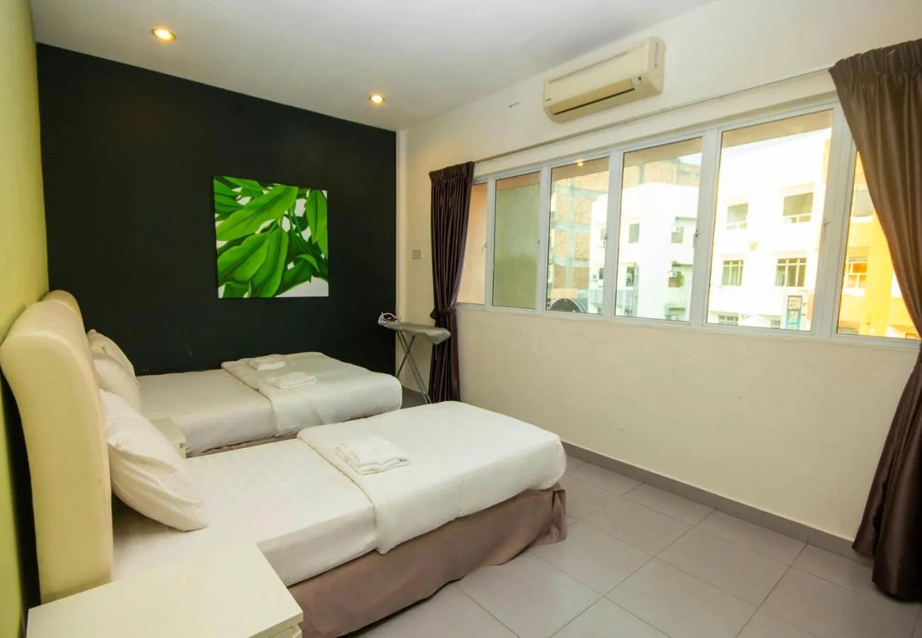 Bed in JQ Osborne Apartment