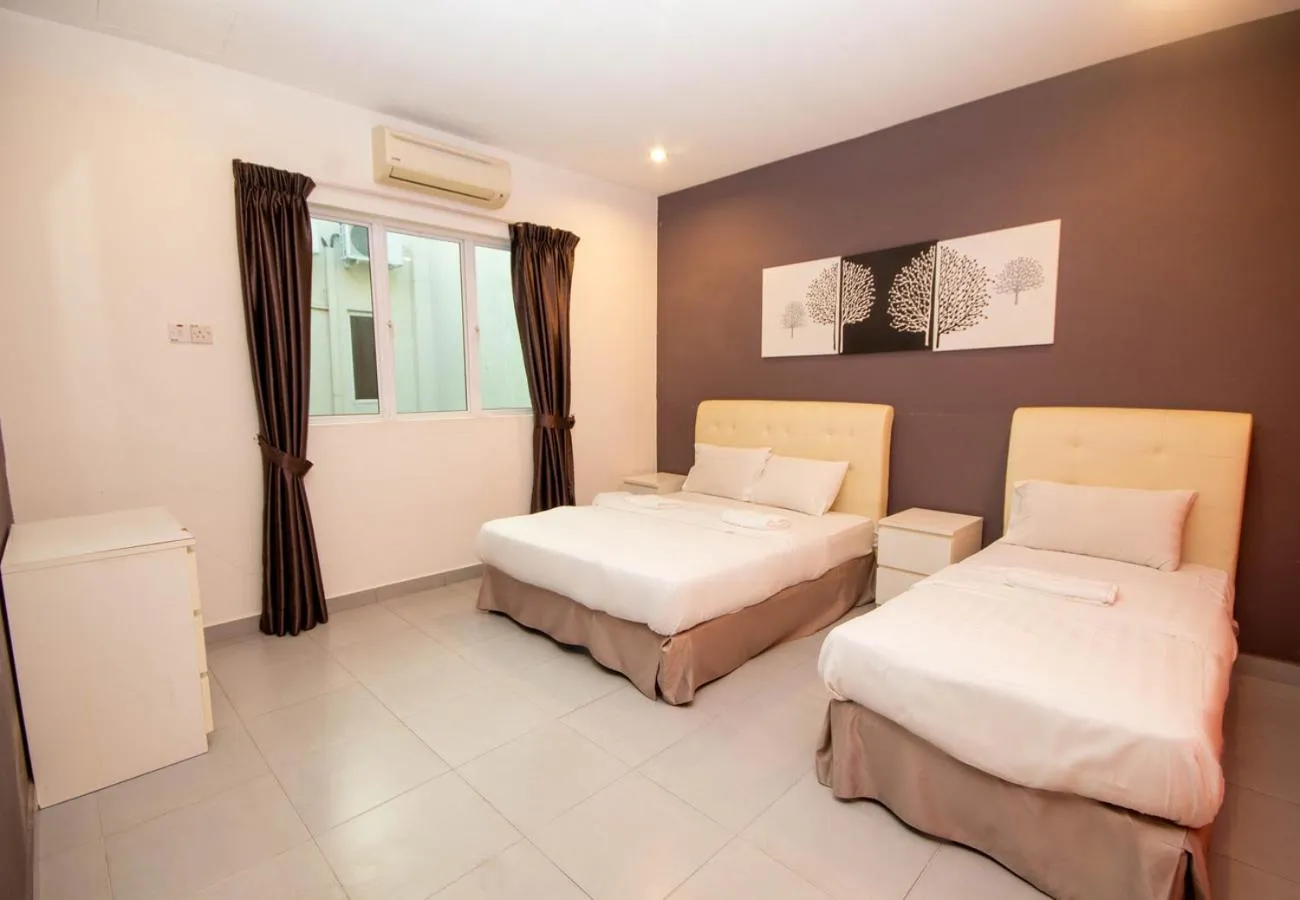 Bed in JQ Osborne Apartment