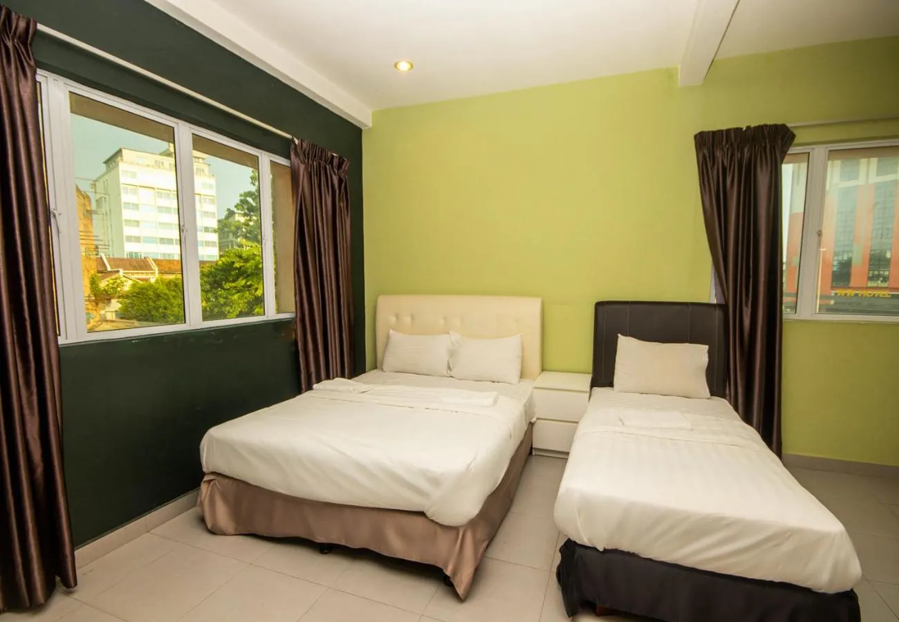 Bed in JQ Osborne Apartment