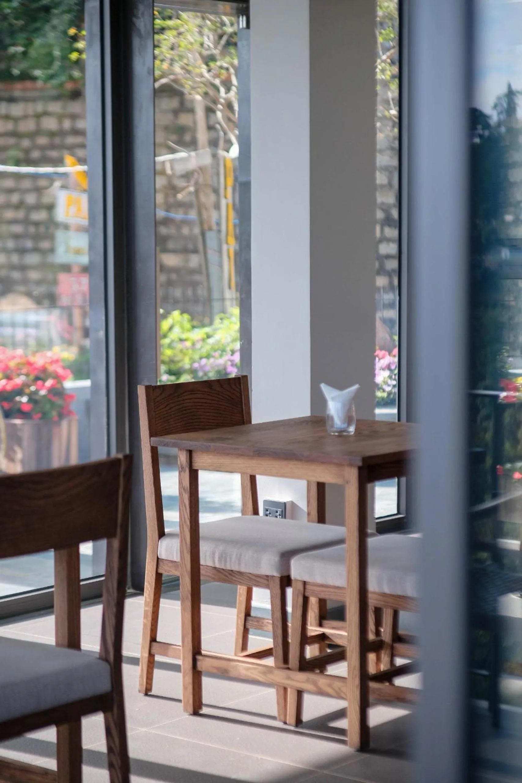 Patio in HLS Dalat Lodge