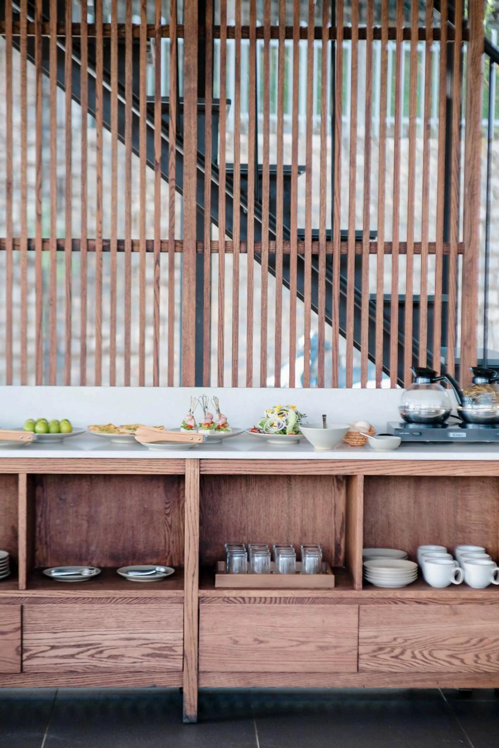 Breakfast in HLS Dalat Lodge