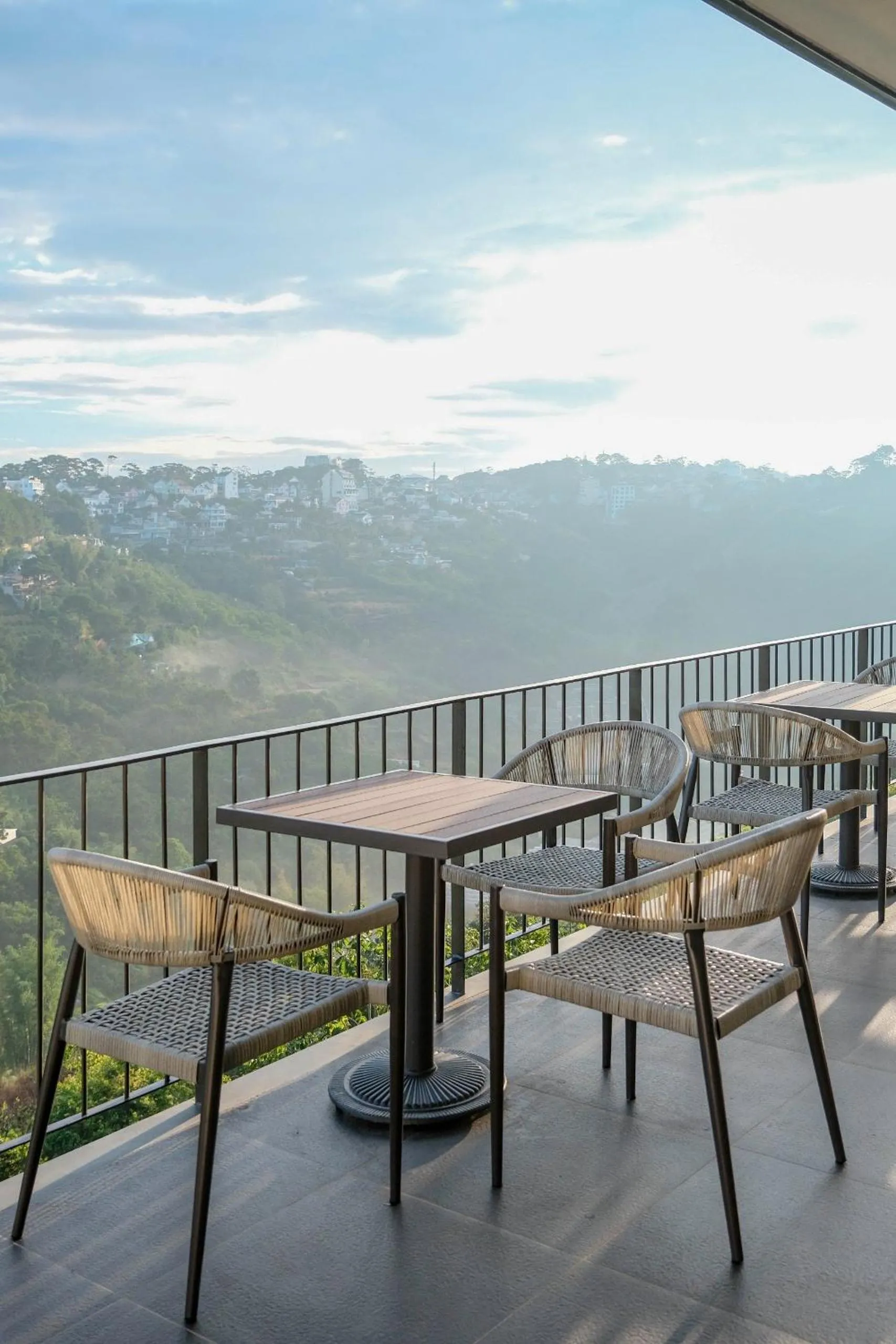 Patio in HLS Dalat Lodge
