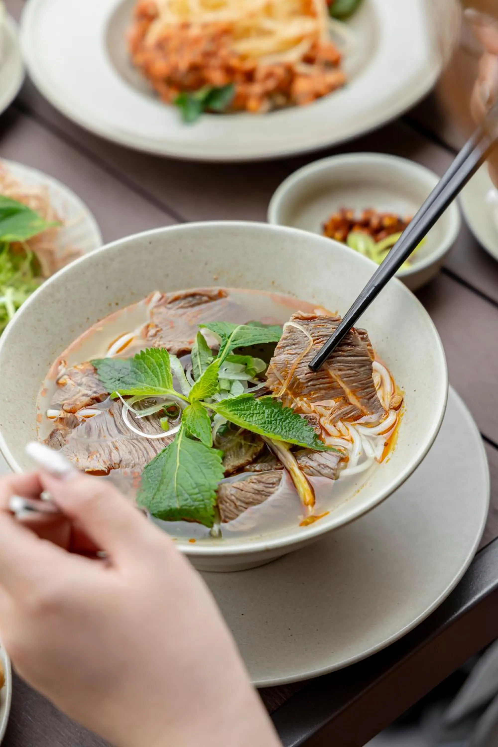 Breakfast in HLS Dalat Lodge