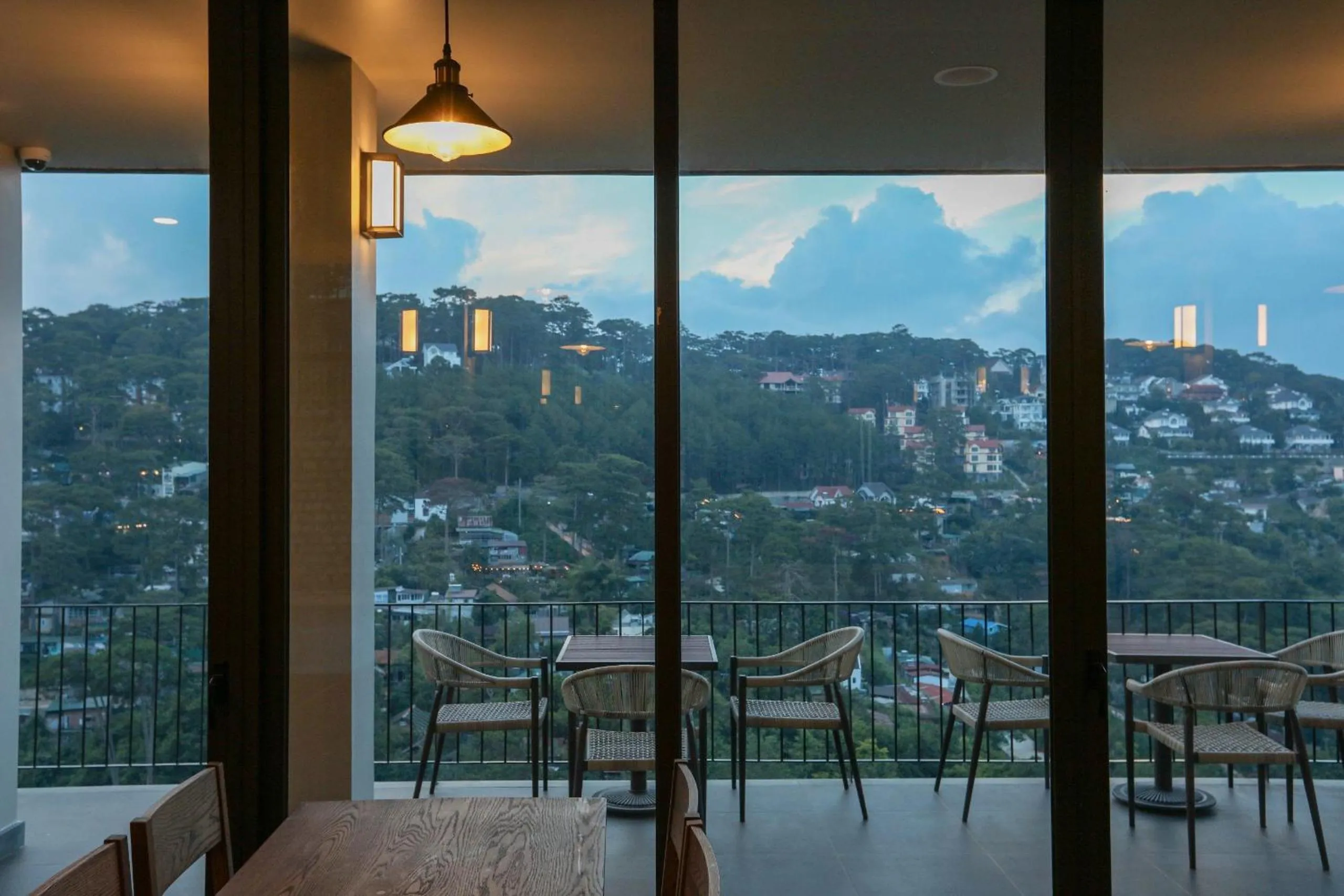 Patio in HLS Dalat Lodge