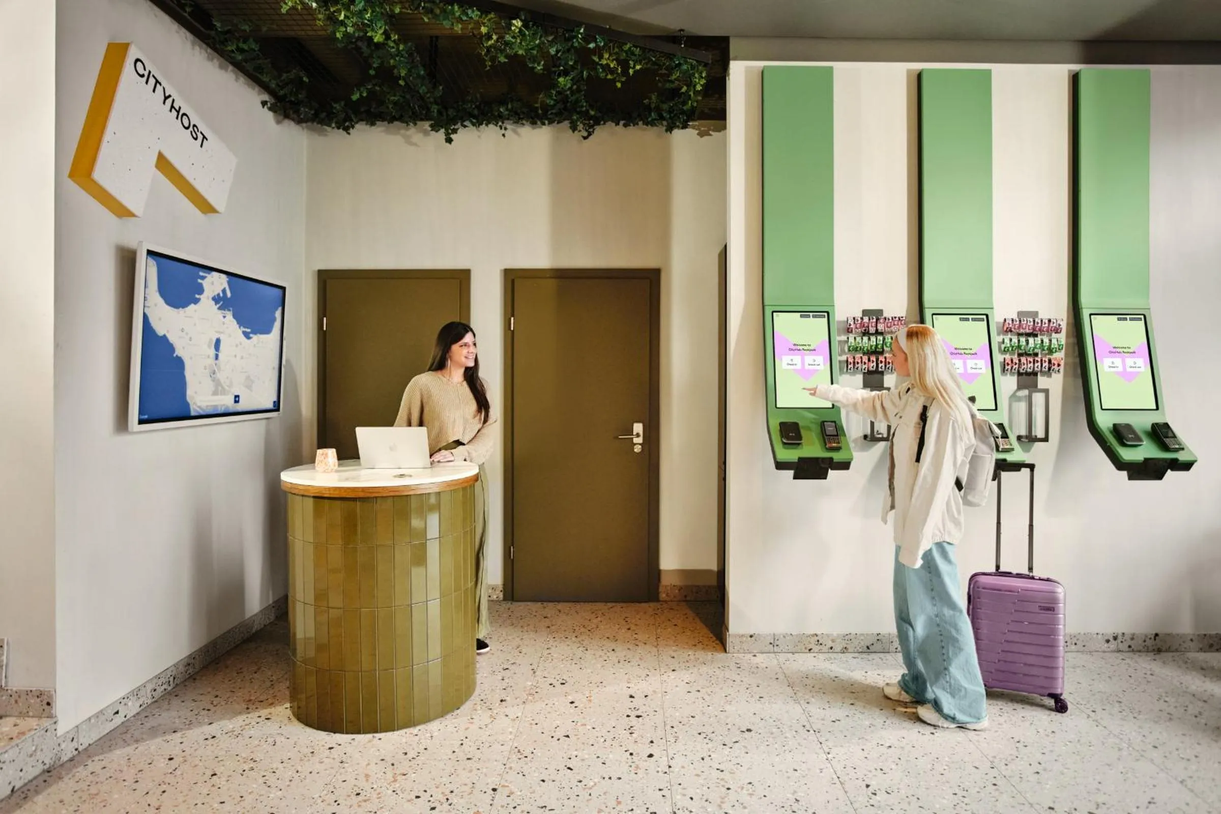 Lobby or reception in CityHub Reykjavik