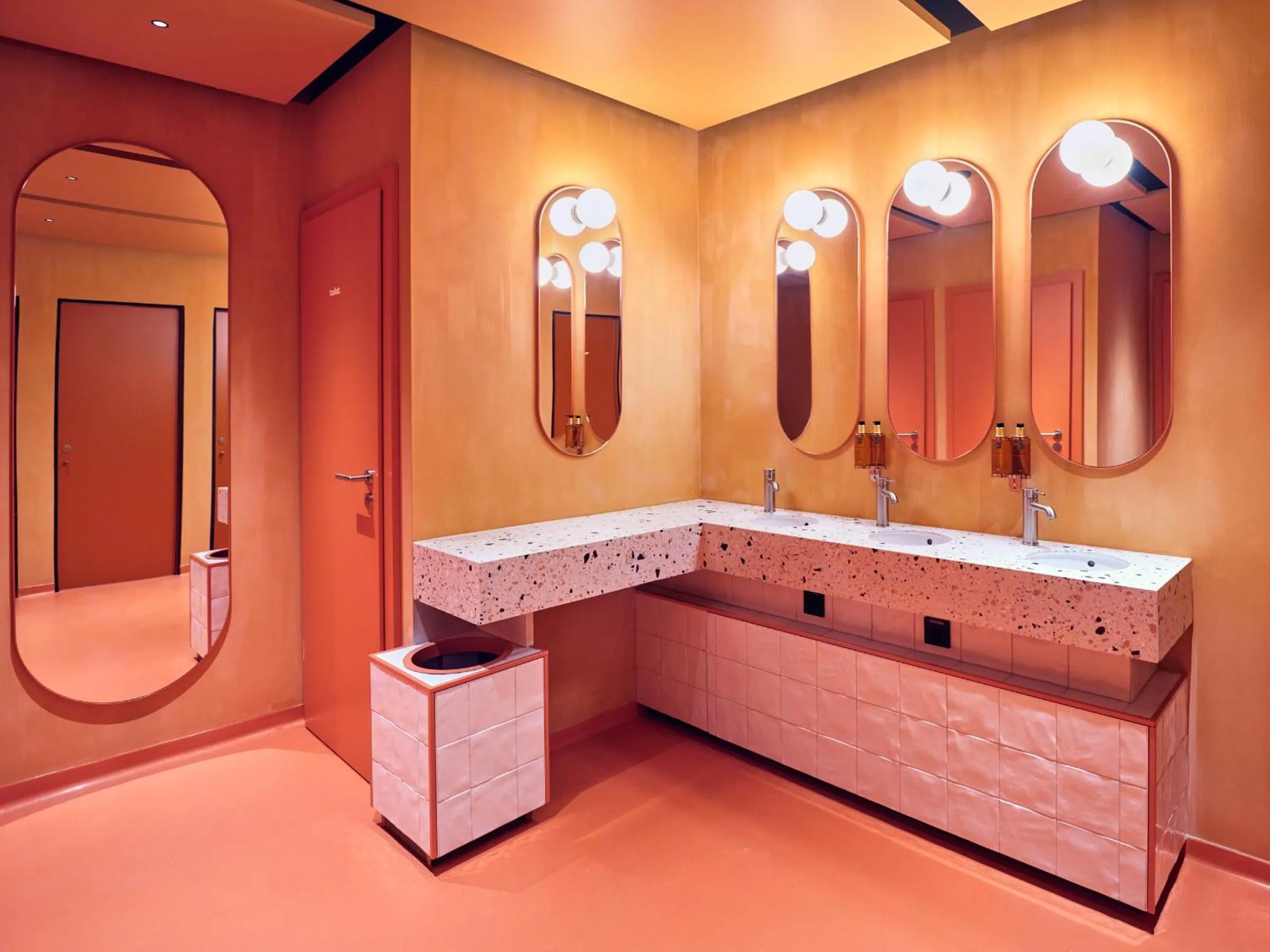 Bathroom in CityHub Reykjavik