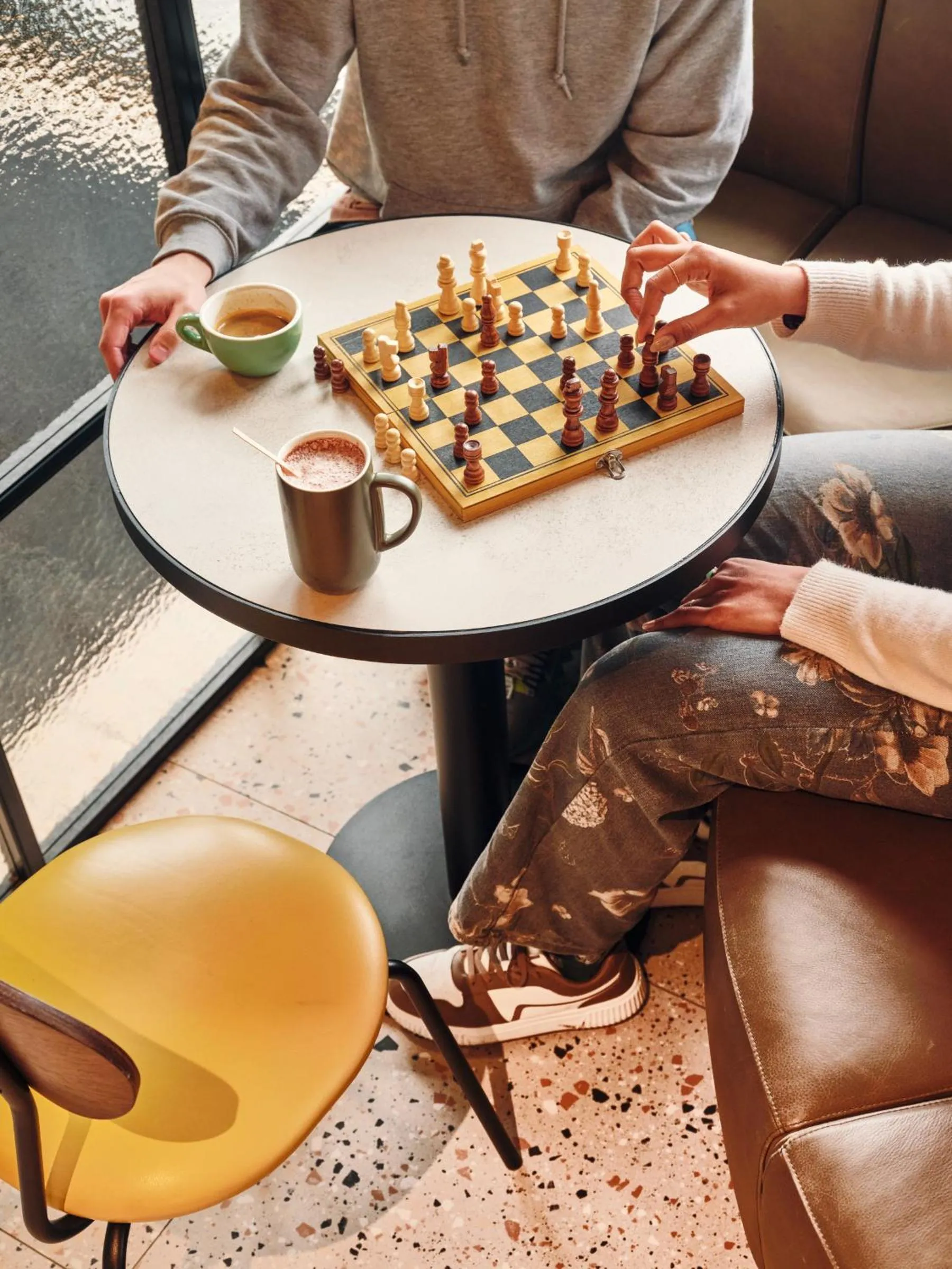 Seating area in CityHub Reykjavik