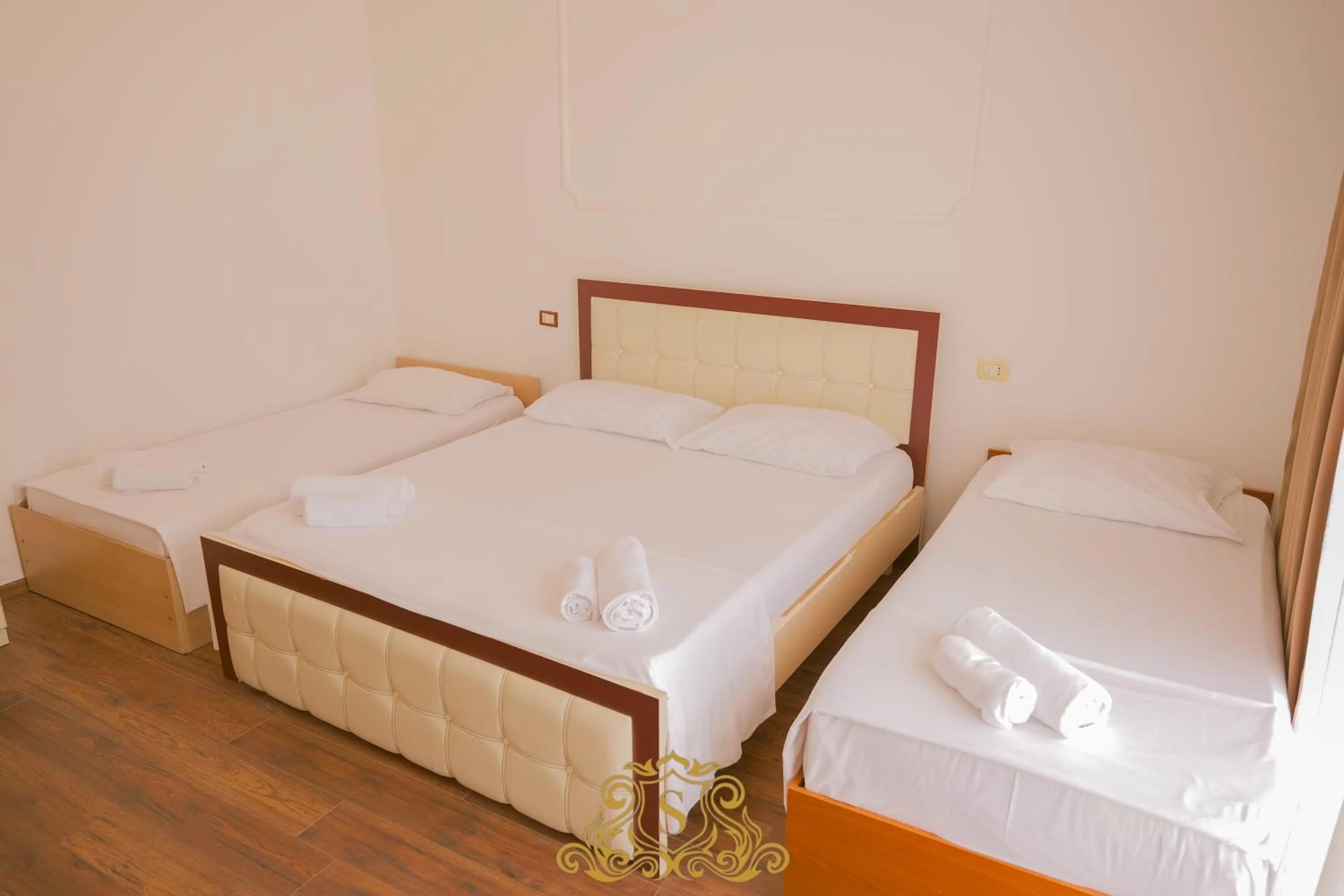 Bed in Hotel Sorrente