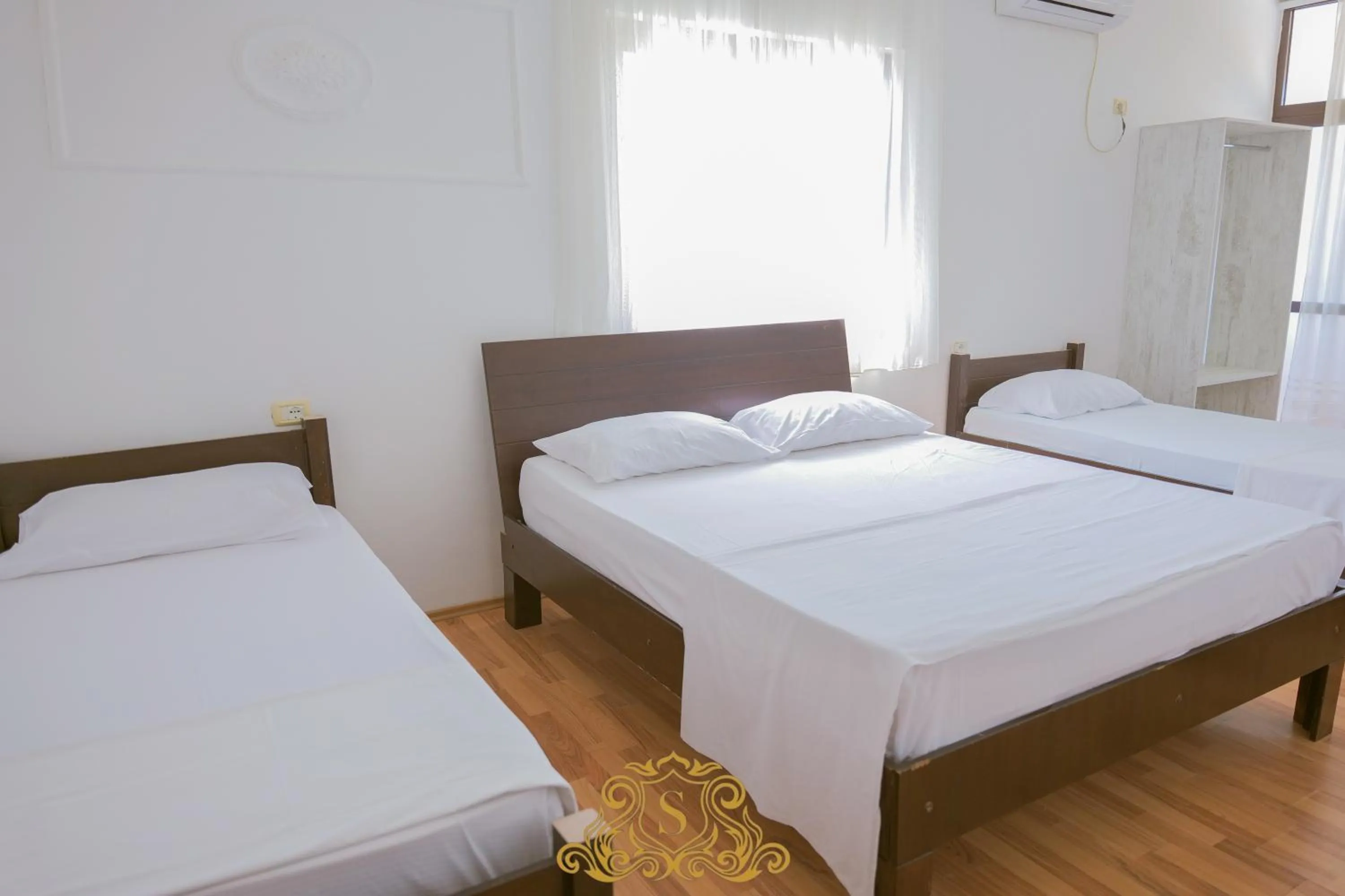 Bed in Hotel Sorrente