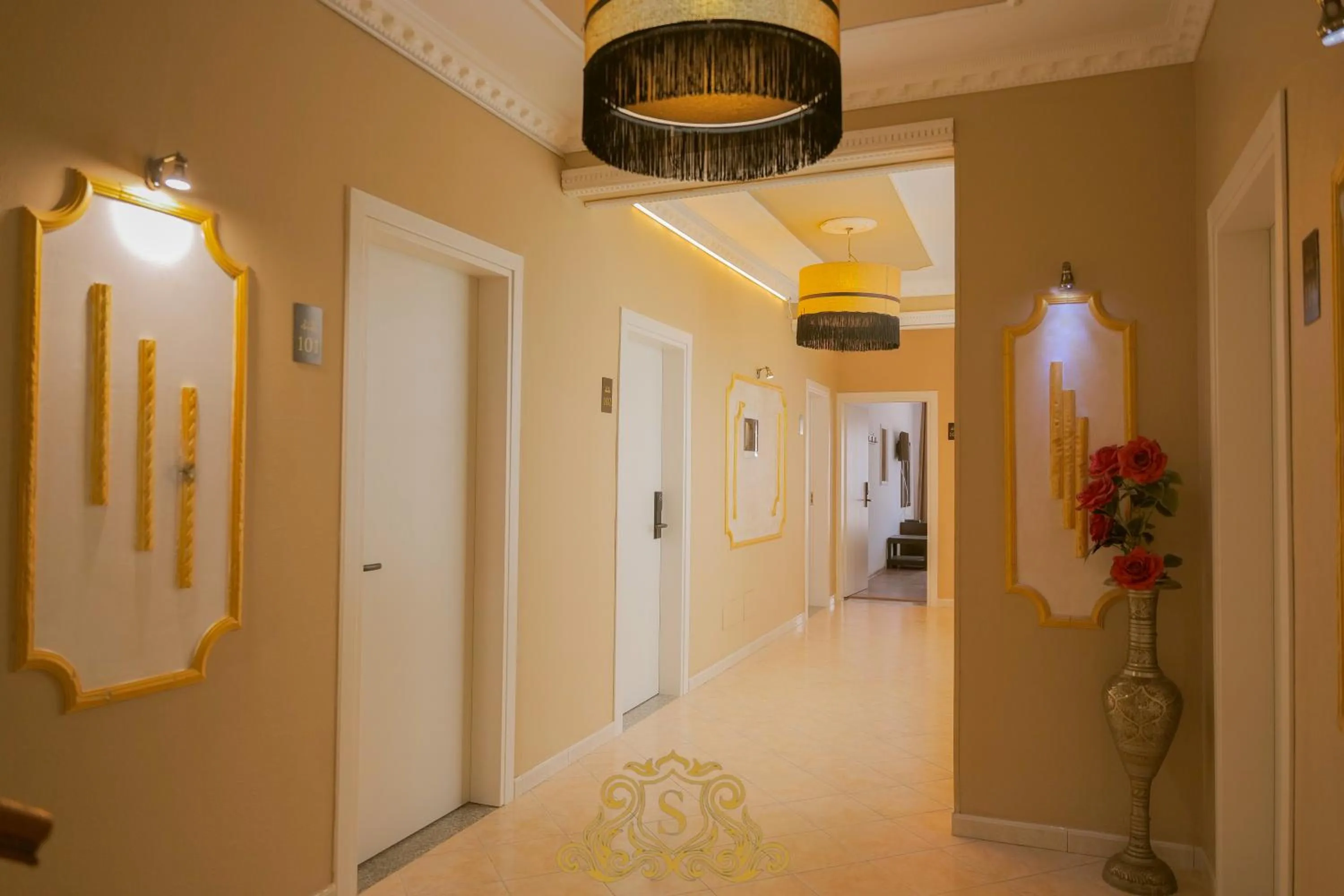 Lobby or reception in Hotel Sorrente