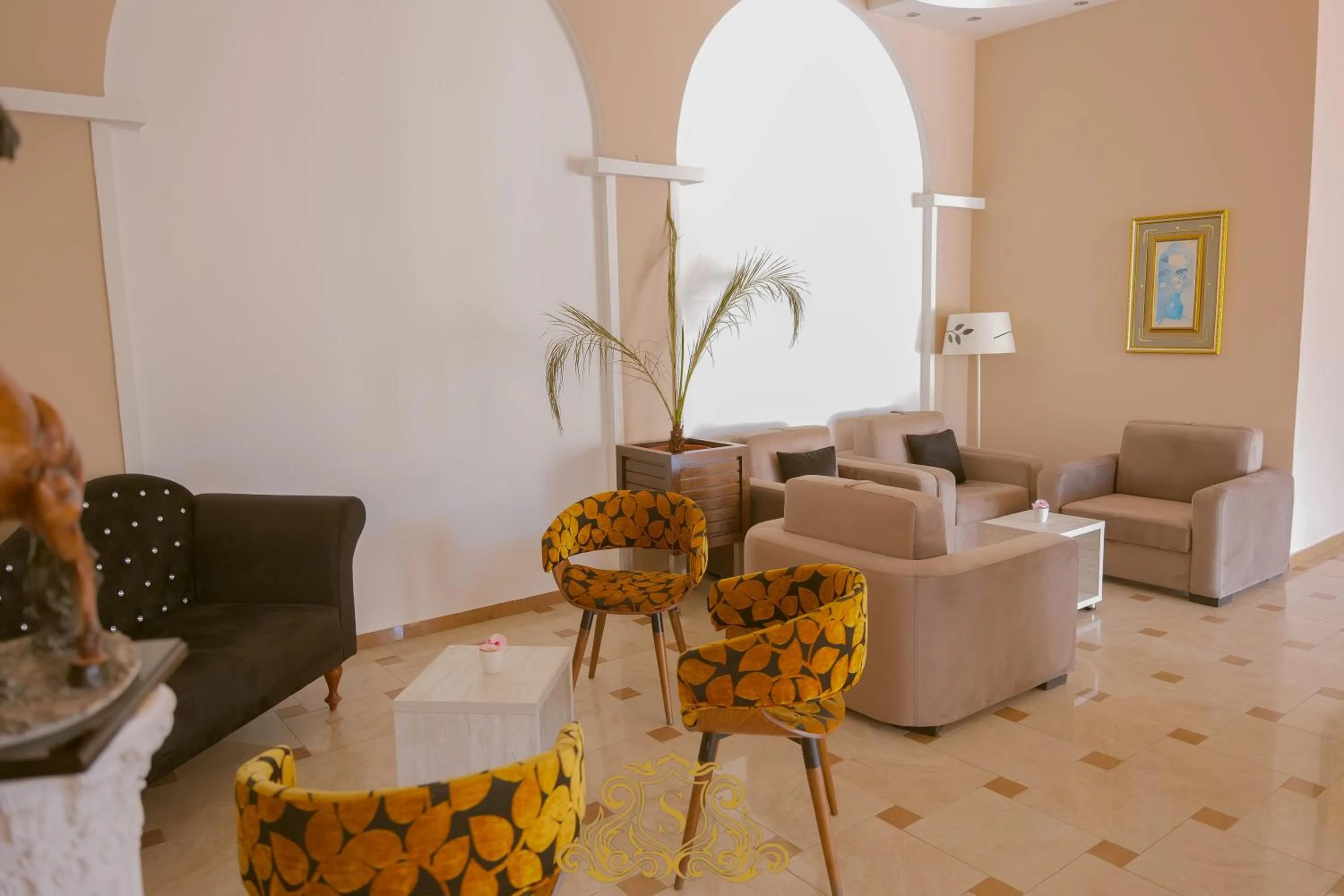 Seating area in Hotel Sorrente