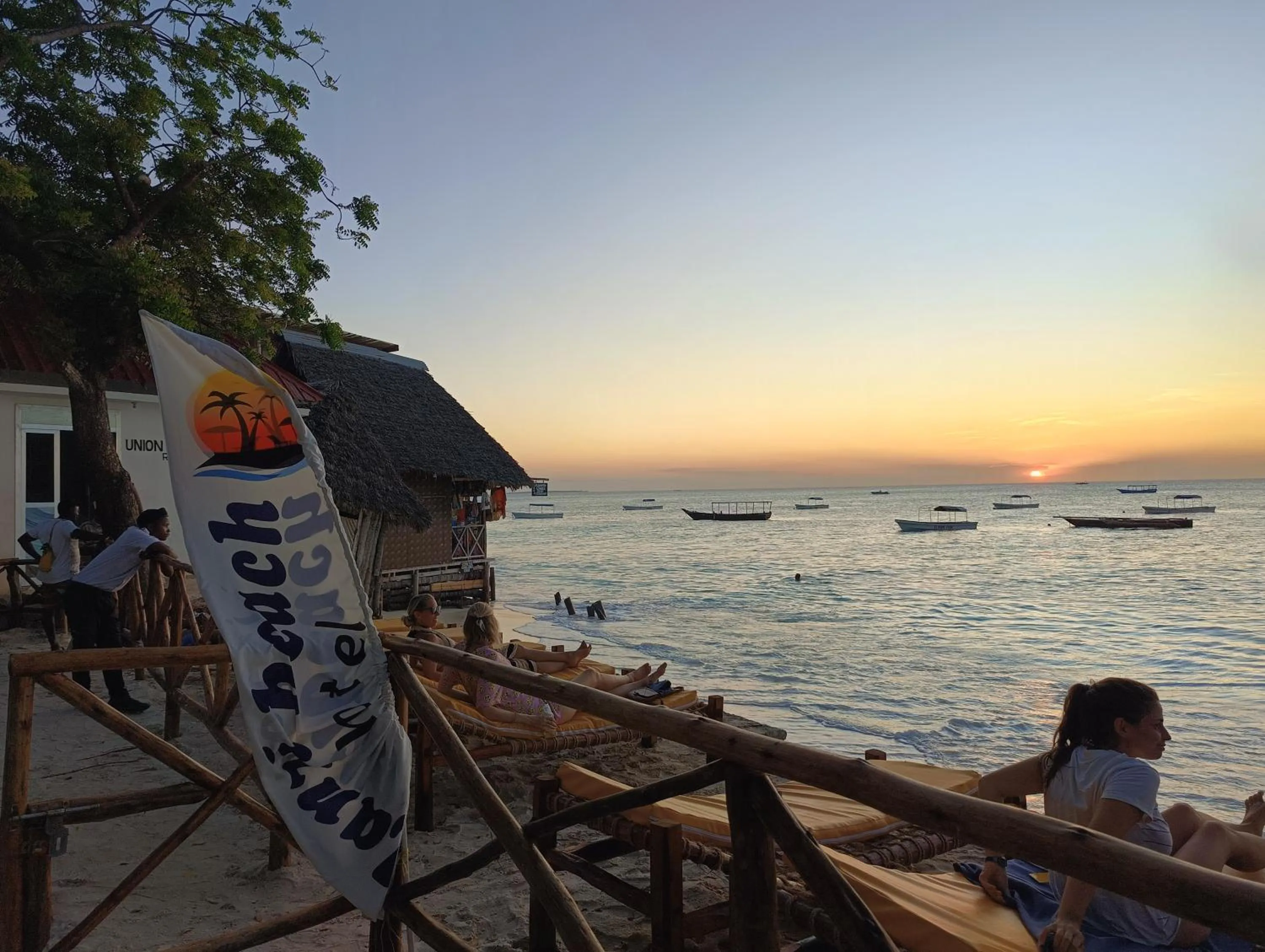 Beach in Zanzi beach hotel