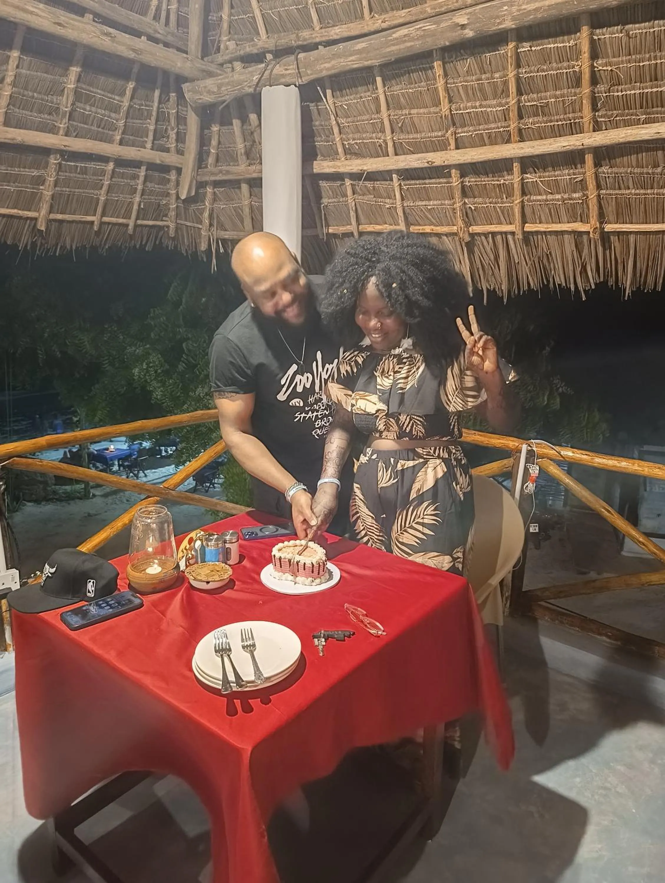 Food in Zanzi beach hotel