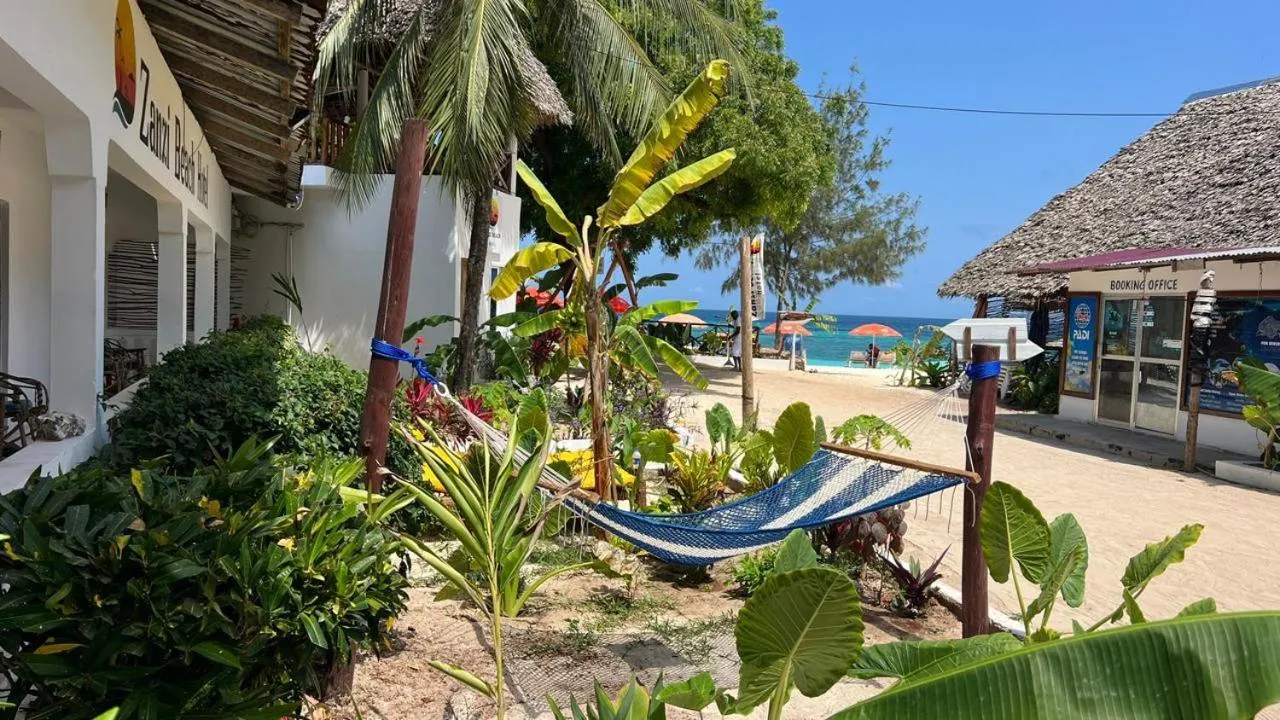 Garden view in Zanzi beach hotel