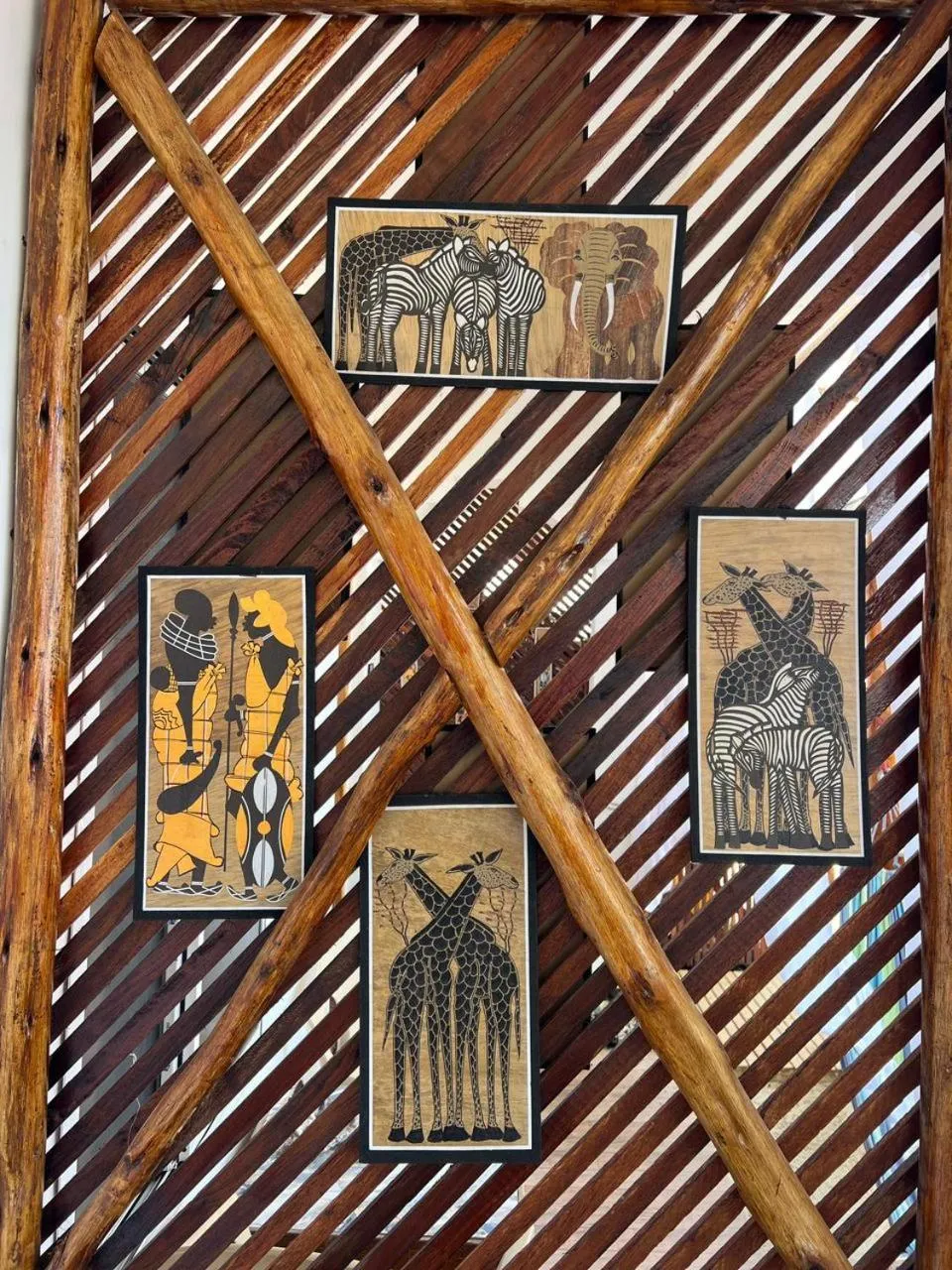 Decorative detail in Zanzi beach hotel