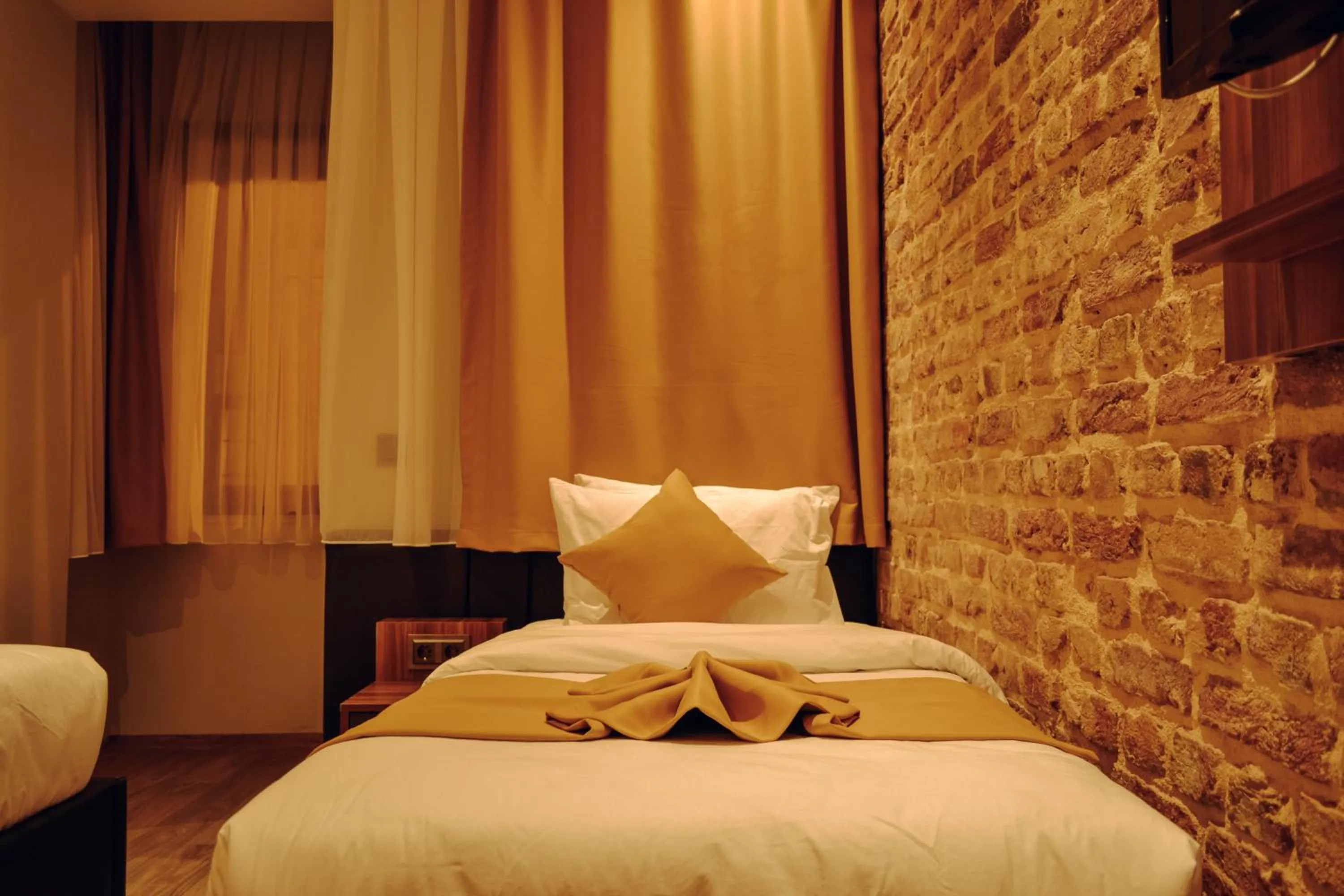 Bed in Galata Calm Tale Hotel