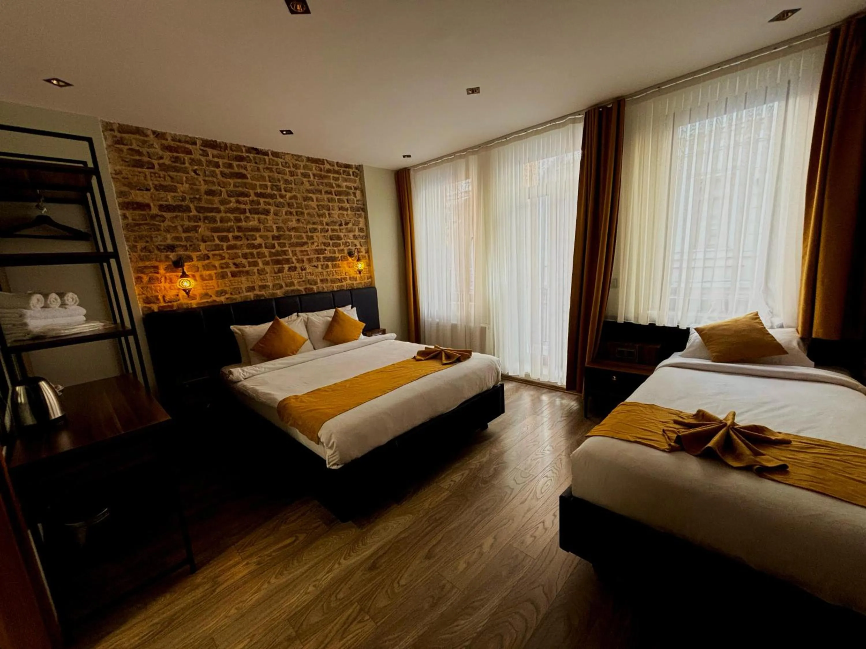 Bed in Galata Calm Tale Hotel