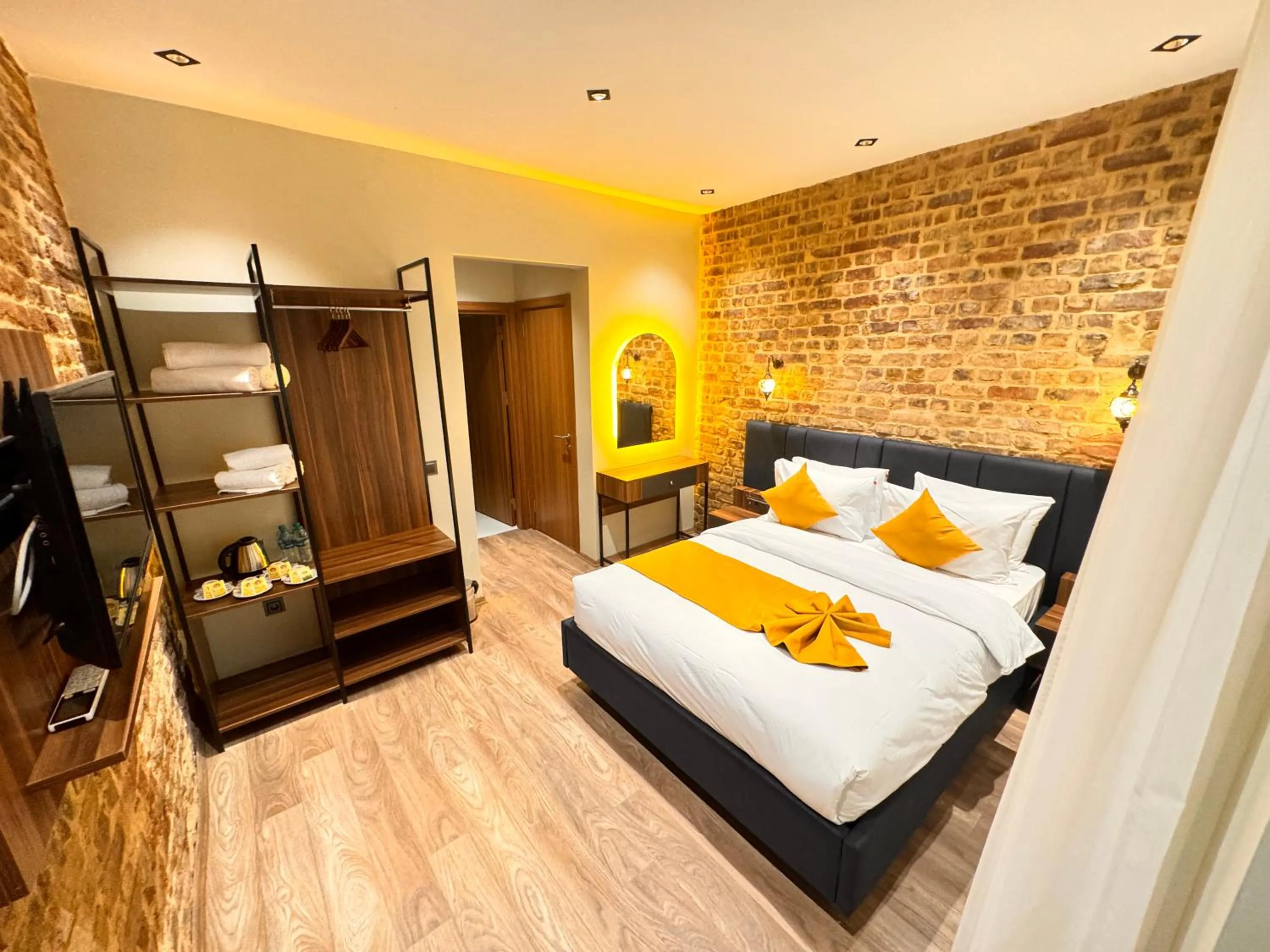 Bed in Galata Calm Tale Hotel