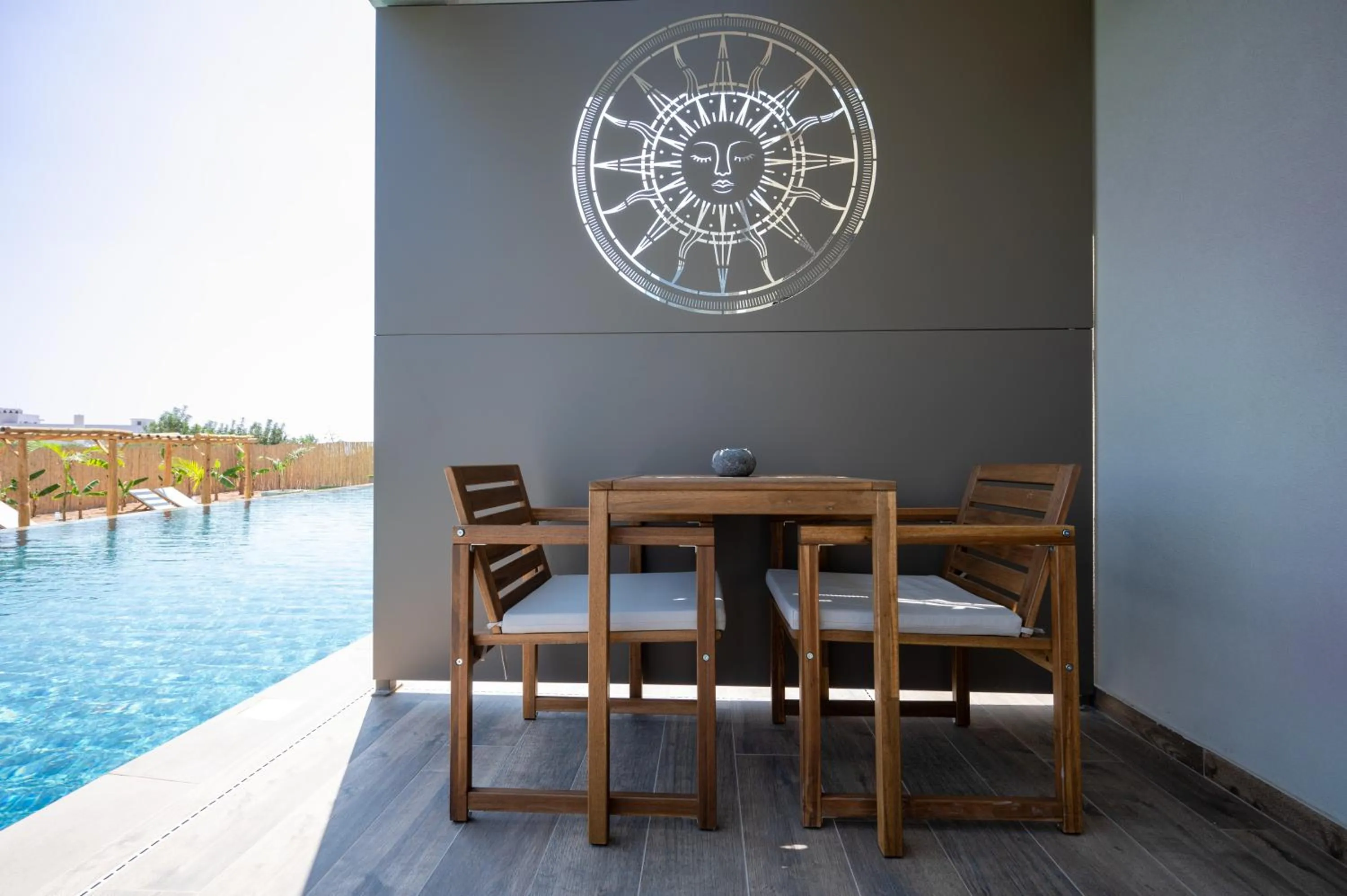 Patio in Exotic Sea Boutique Adults Only