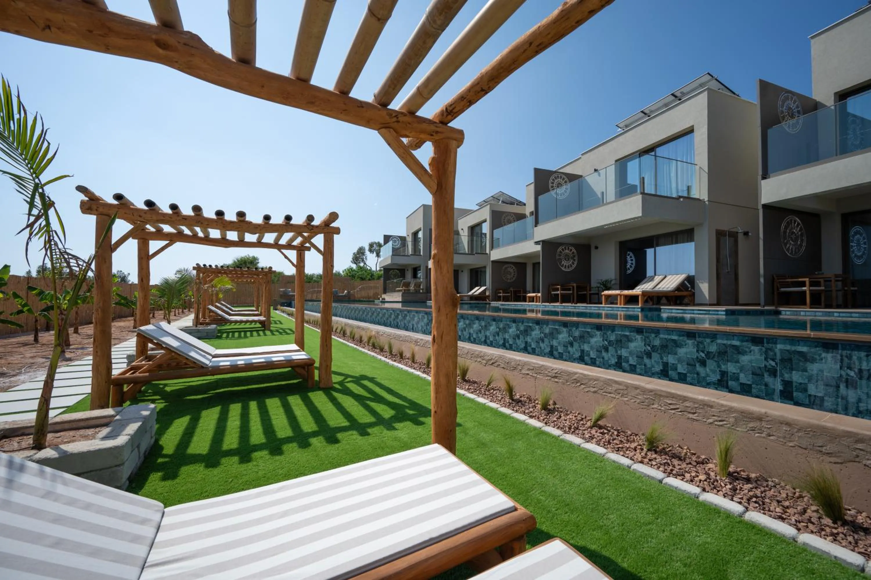 Patio in Exotic Sea Boutique Adults Only