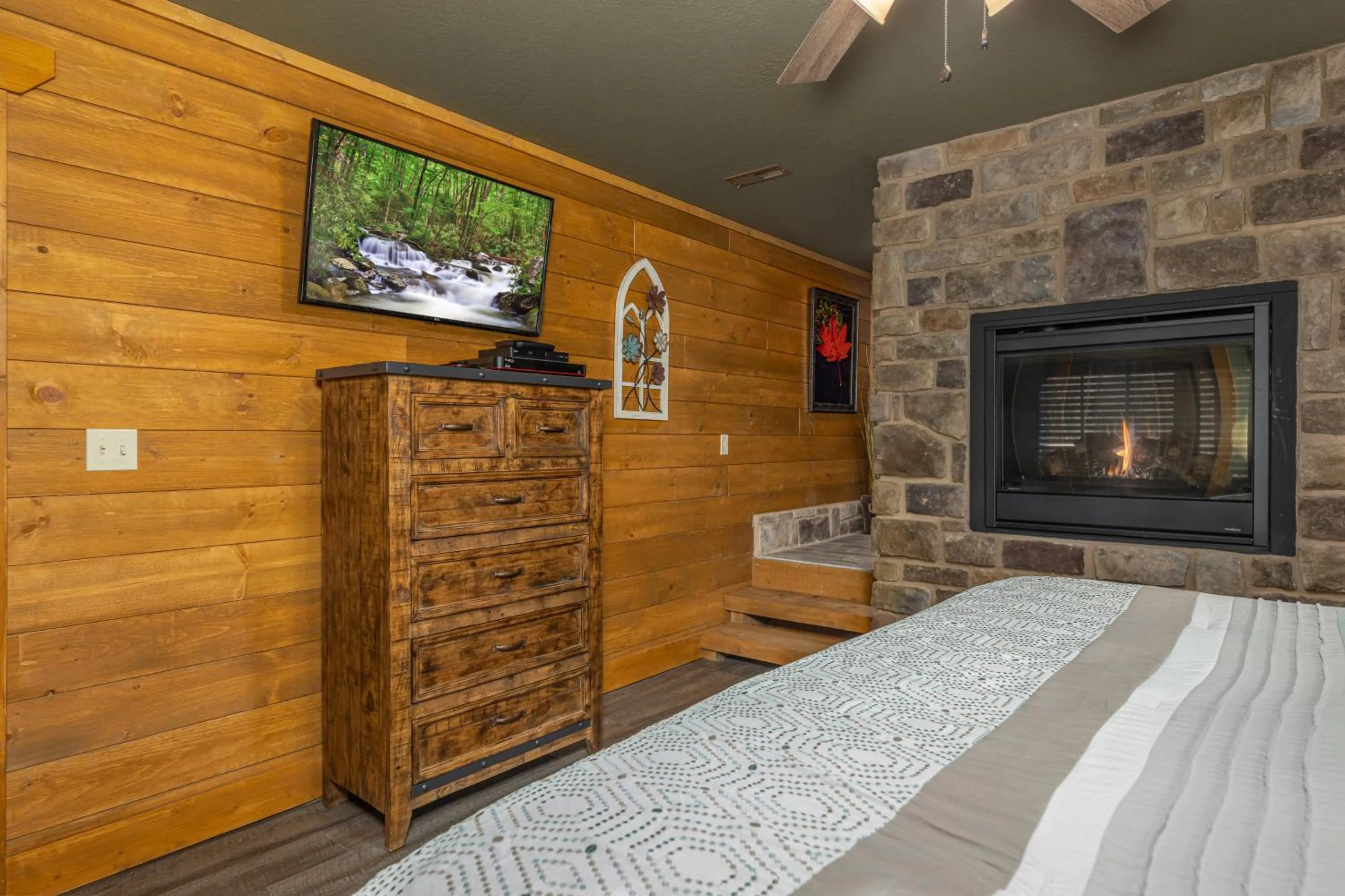 Bed in A Moment's Peace by Eden Crest