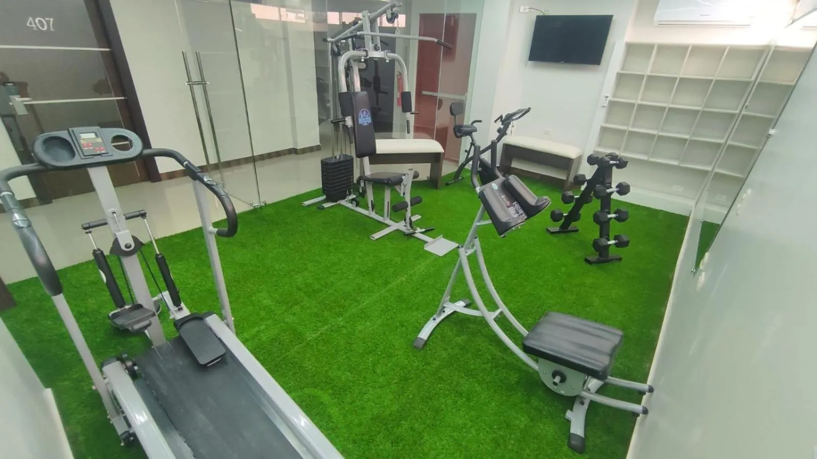 Fitness centre/facilities in BRITNEY HOTEL Machala