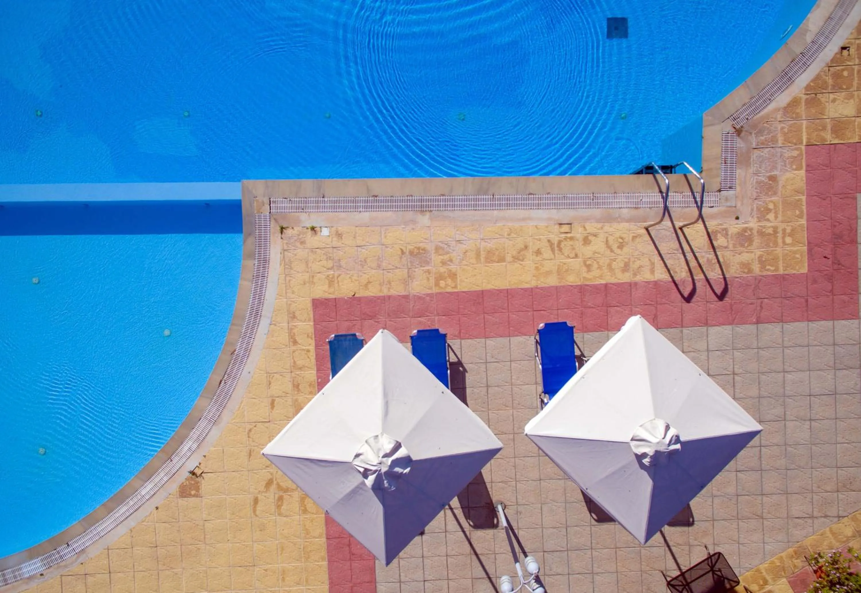 Swimming pool in Aeolian Gaea Hotel