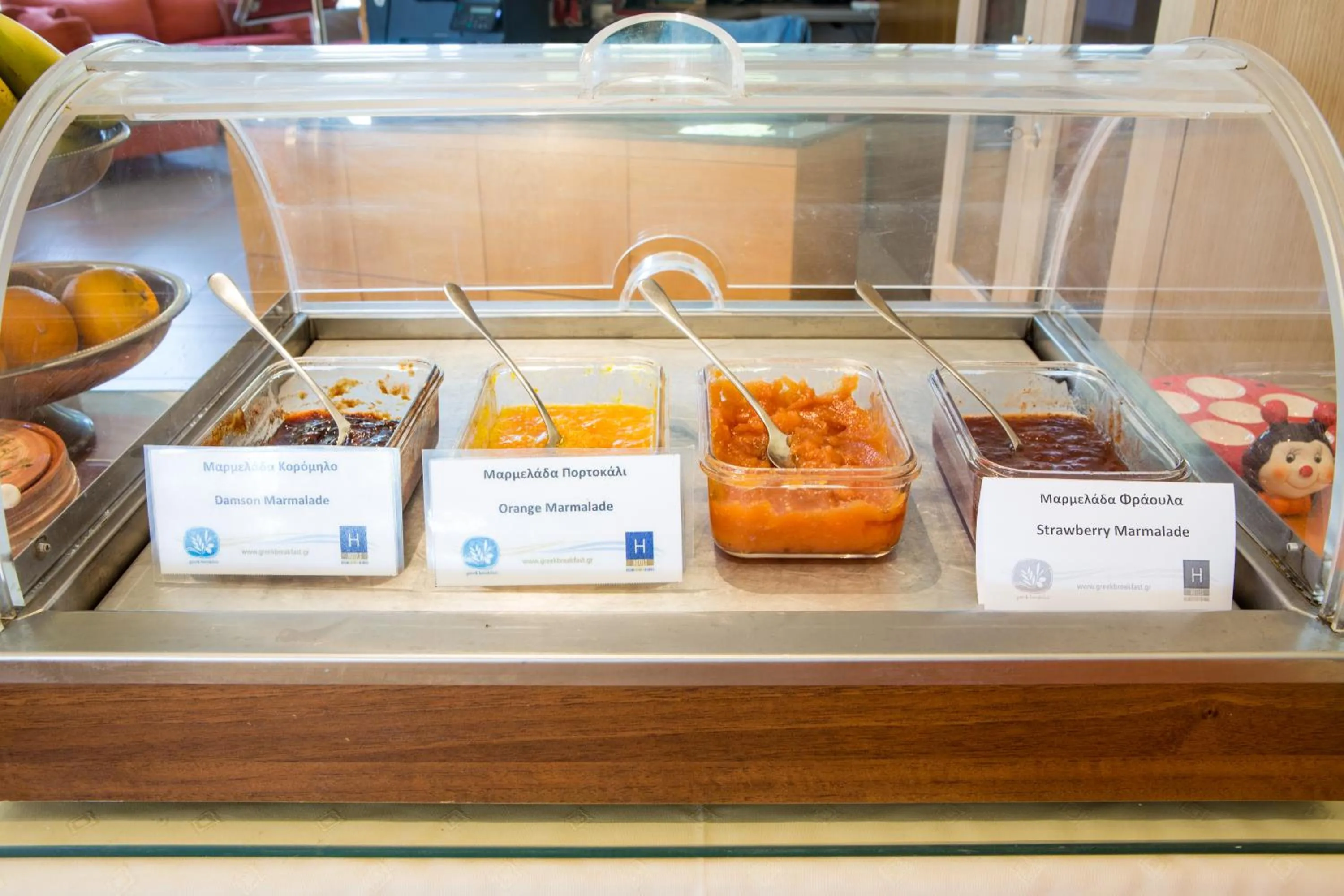 Buffet breakfast in Aeolian Gaea Hotel