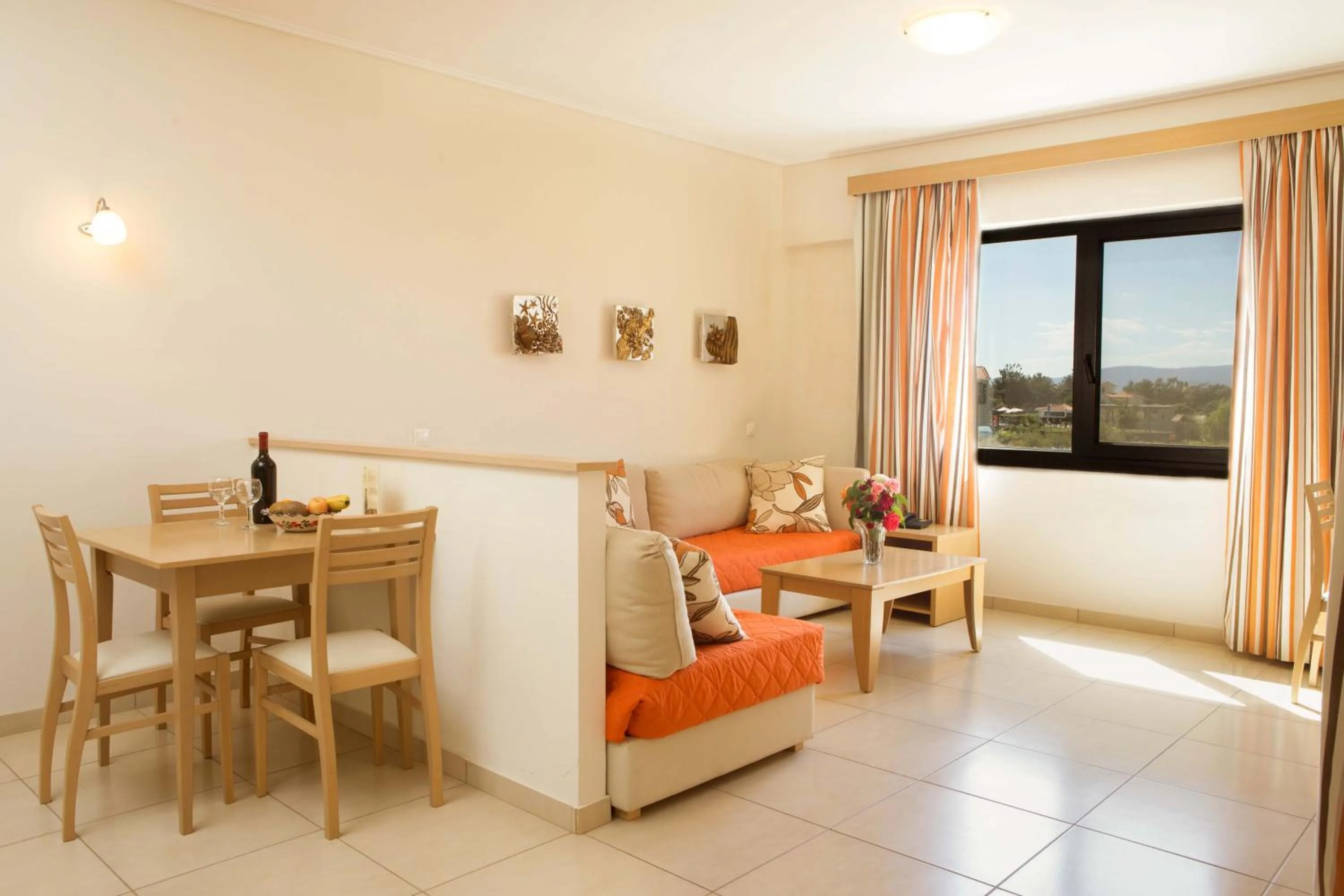 Living room in Aeolian Gaea Hotel