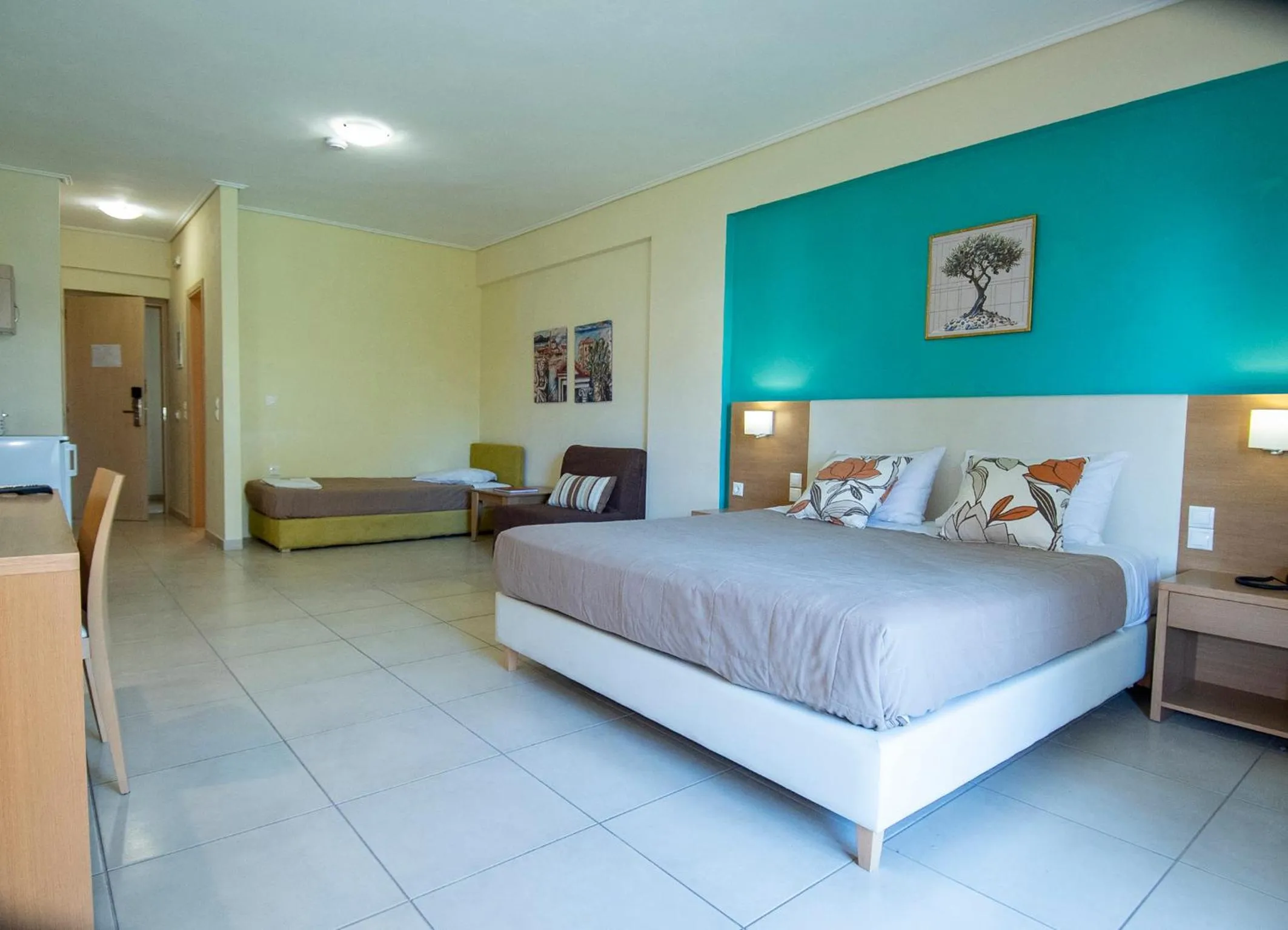 Photo of the whole room, Bed in Aeolian Gaea Hotel