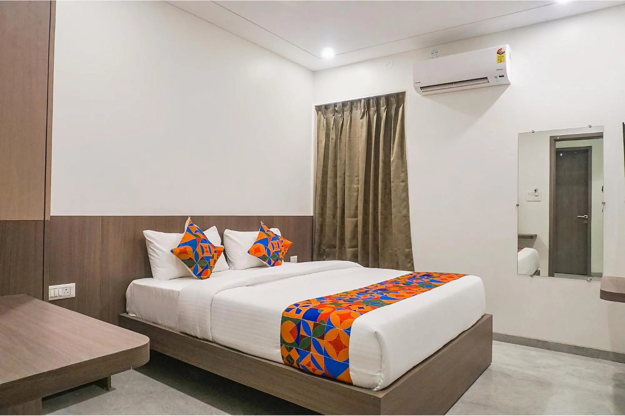 Bed in FabHotel Prime Athiti Delight Stay - Nr Shri Baneshwar Mandir, Baner