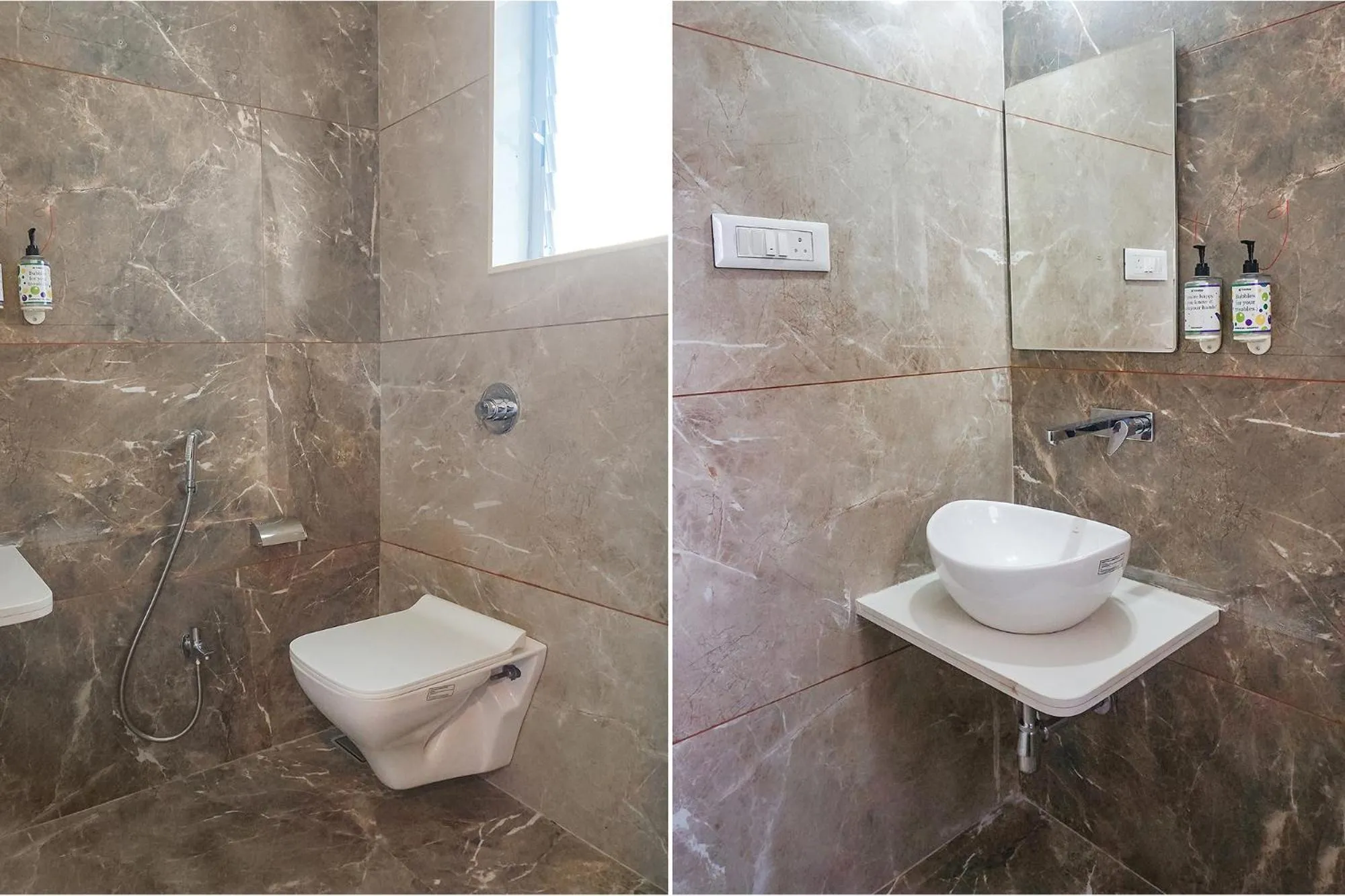 Bathroom in FabHotel Prime Athiti Delight Stay - Nr Shri Baneshwar Mandir, Baner