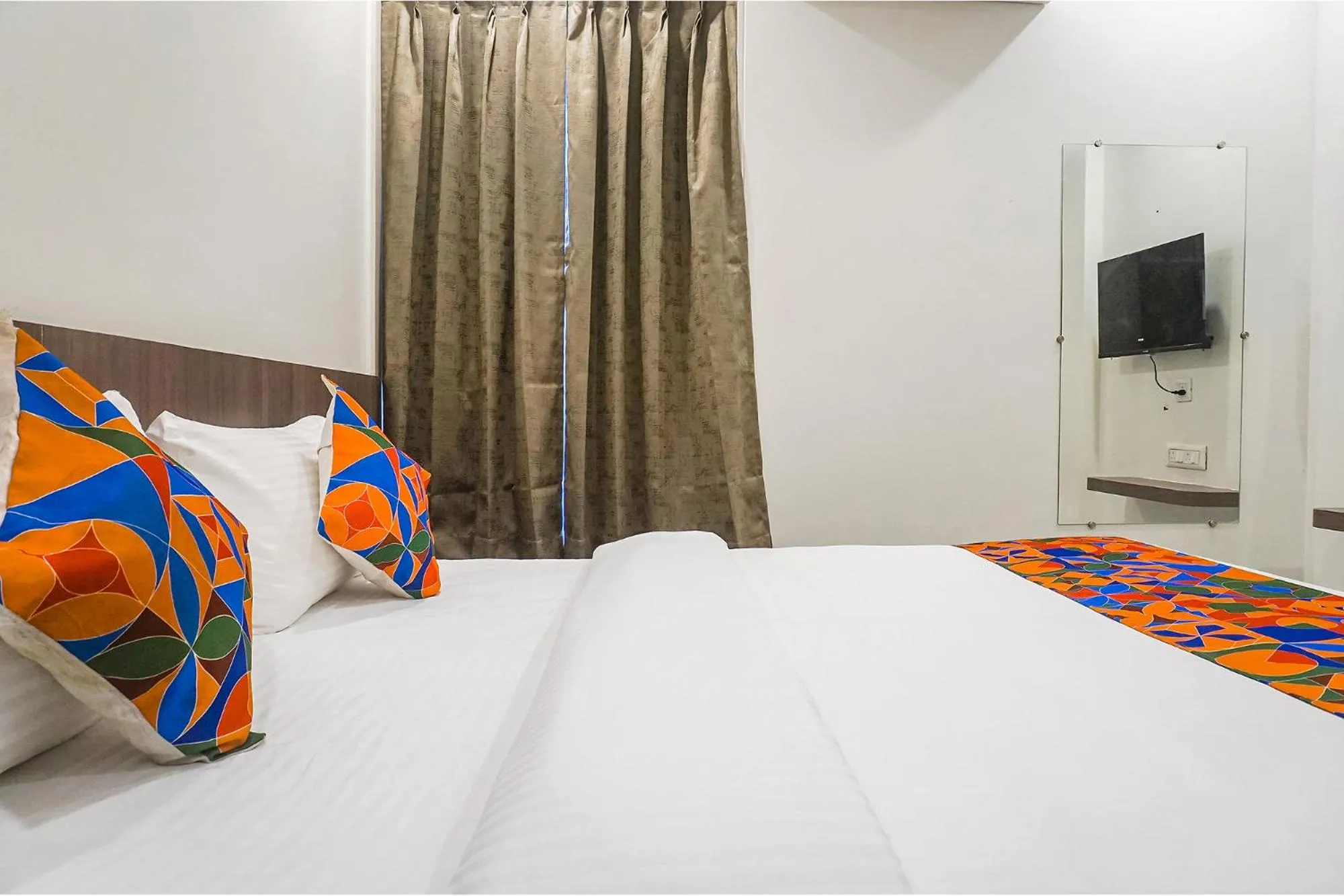 Bed in FabHotel Prime Athiti Delight Stay - Nr Shri Baneshwar Mandir, Baner