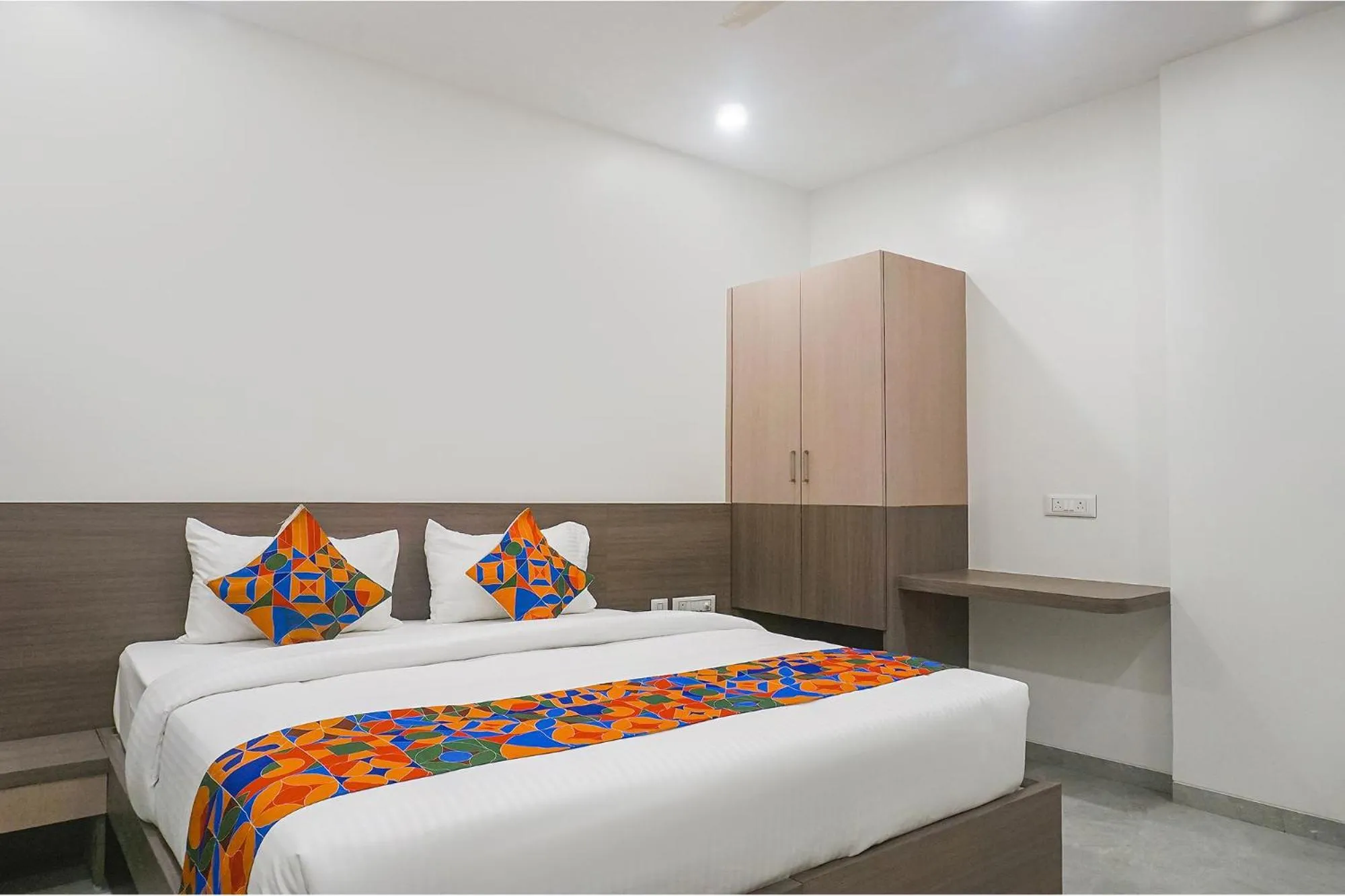 Bed in FabHotel Prime Athiti Delight Stay - Nr Shri Baneshwar Mandir, Baner