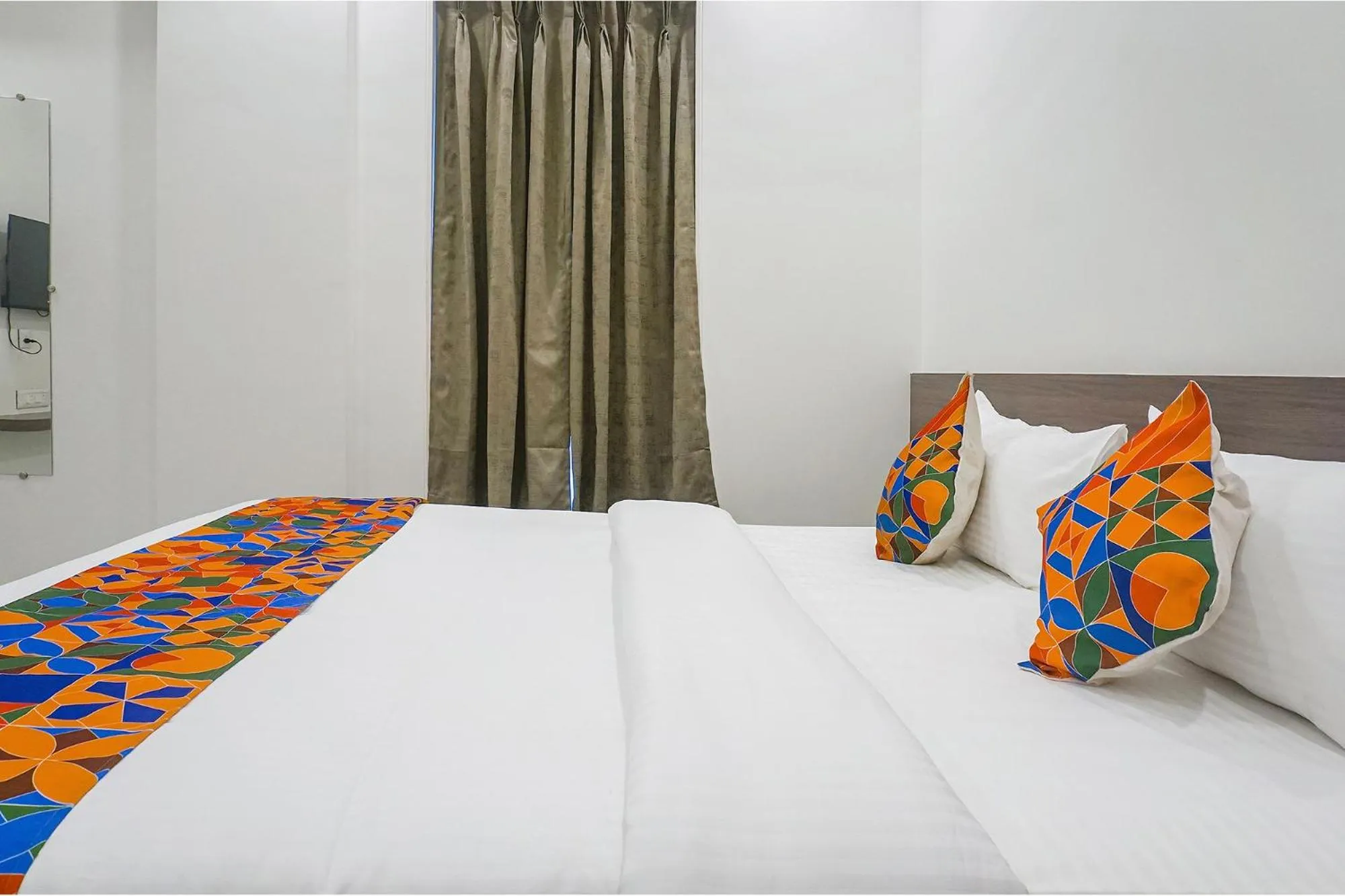 Bed in FabHotel Prime Athiti Delight Stay - Nr Shri Baneshwar Mandir, Baner