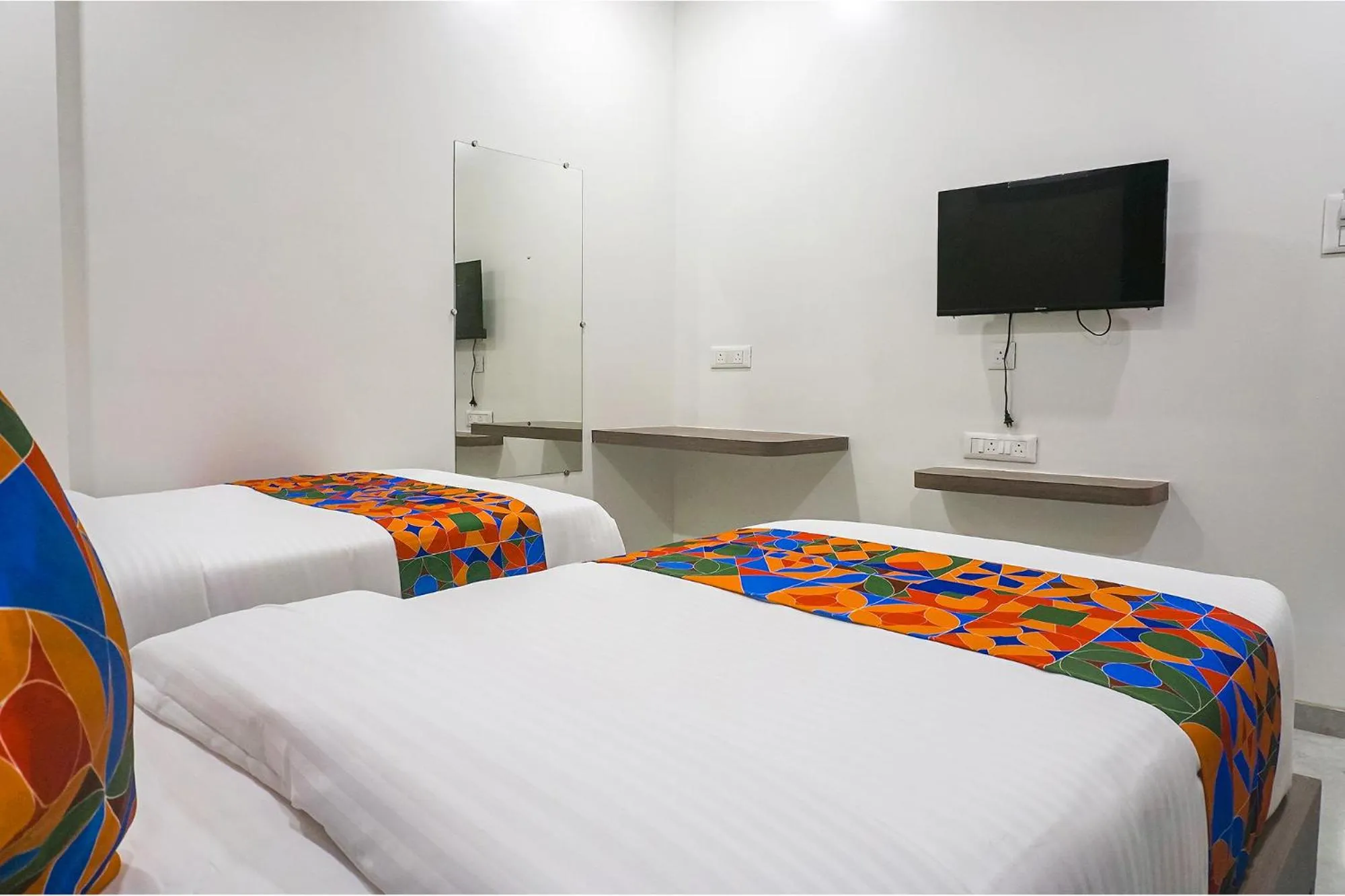 Bed in FabHotel Prime Athiti Delight Stay - Nr Shri Baneshwar Mandir, Baner
