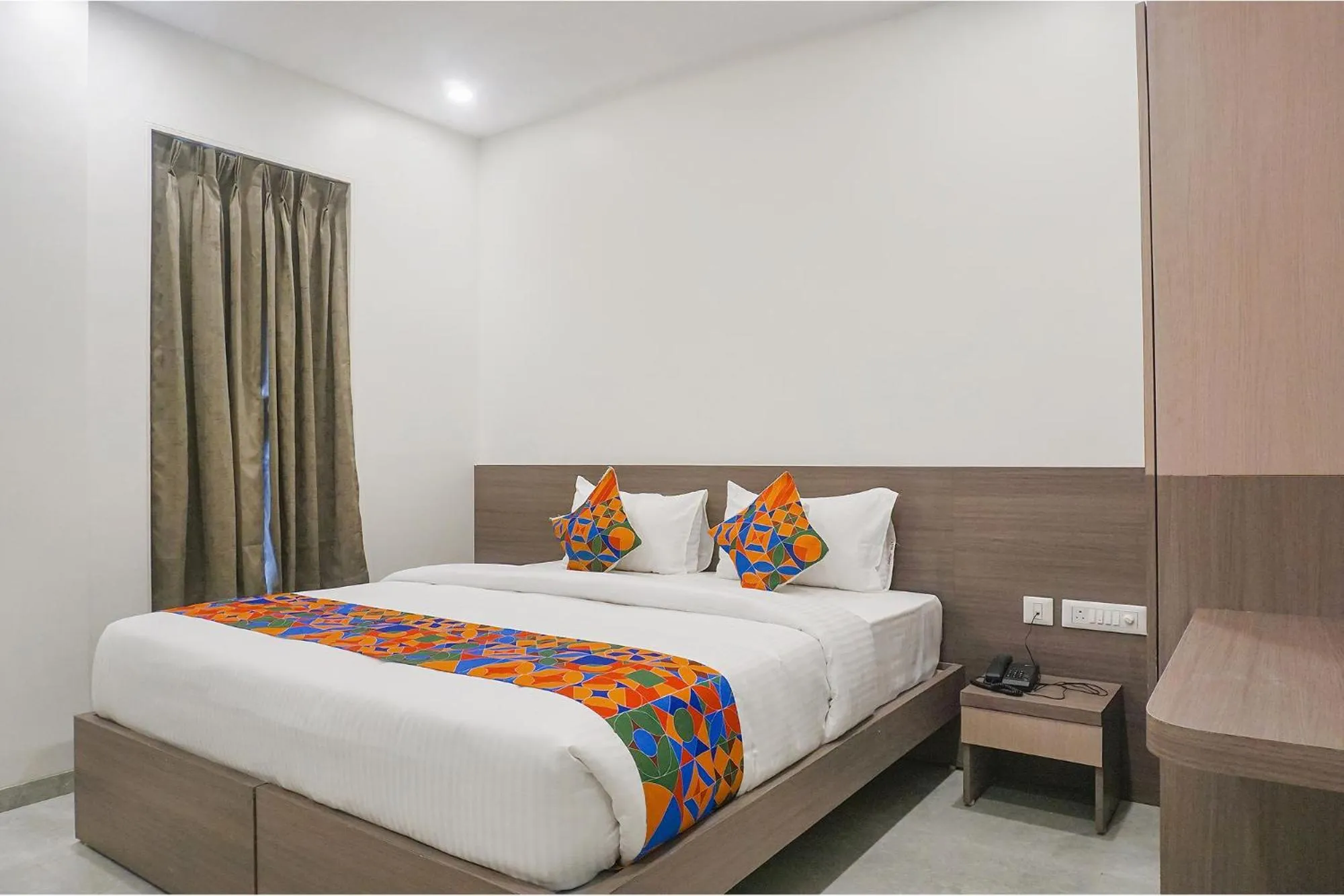 Bed in FabHotel Prime Athiti Delight Stay - Nr Shri Baneshwar Mandir, Baner