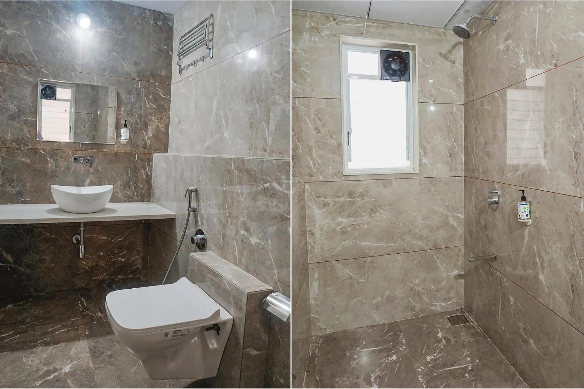 Bathroom in FabHotel Prime Athiti Delight Stay - Nr Shri Baneshwar Mandir, Baner