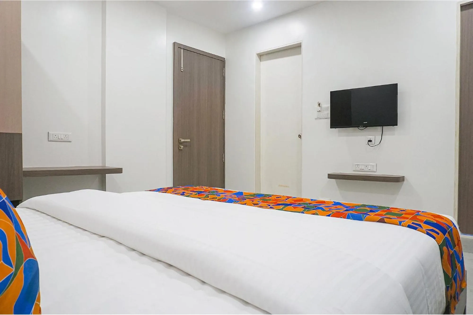 Bed in FabHotel Prime Athiti Delight Stay - Nr Shri Baneshwar Mandir, Baner