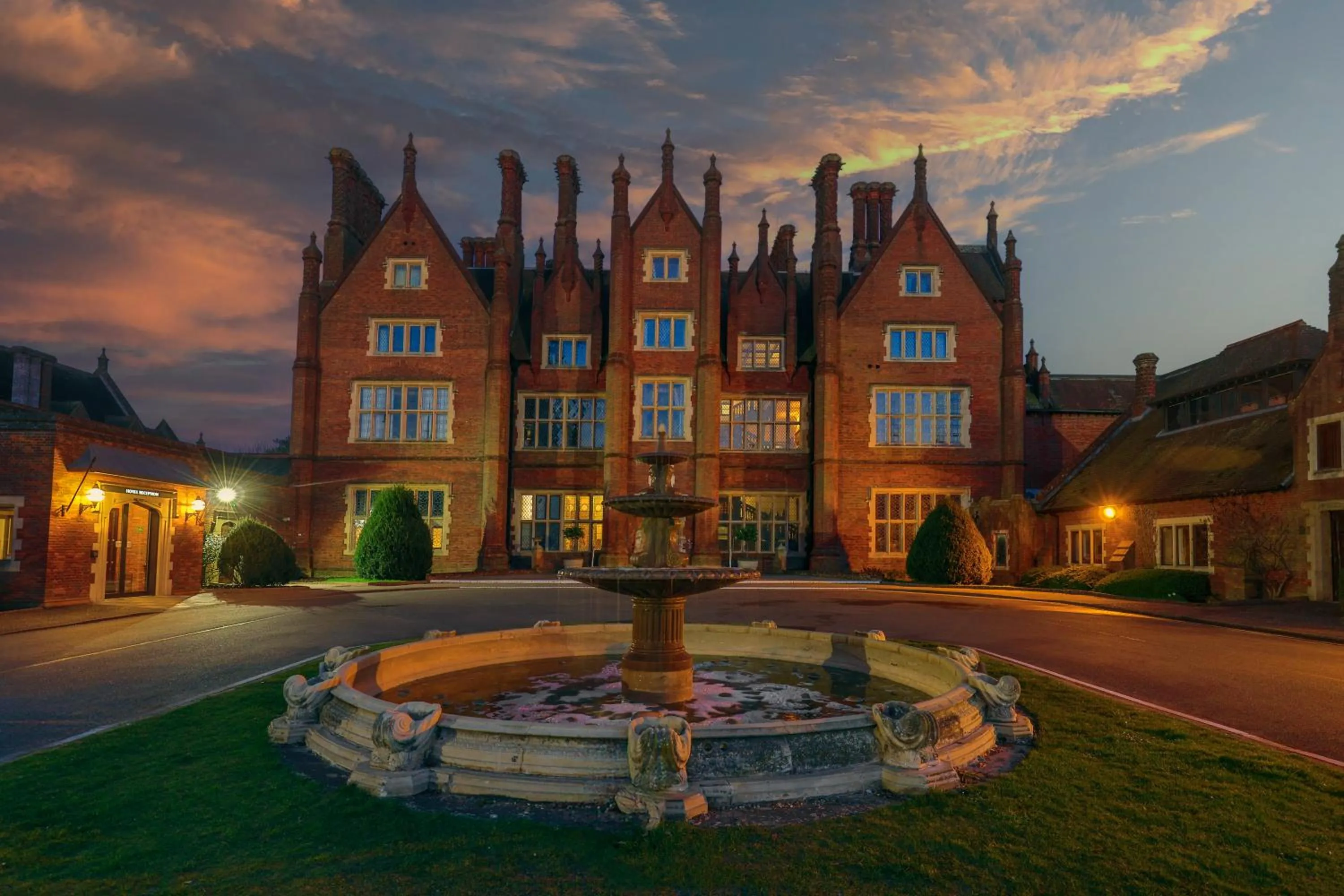 Facade/entrance in Dunston Hall Hotel, Spa & Golf Resort
