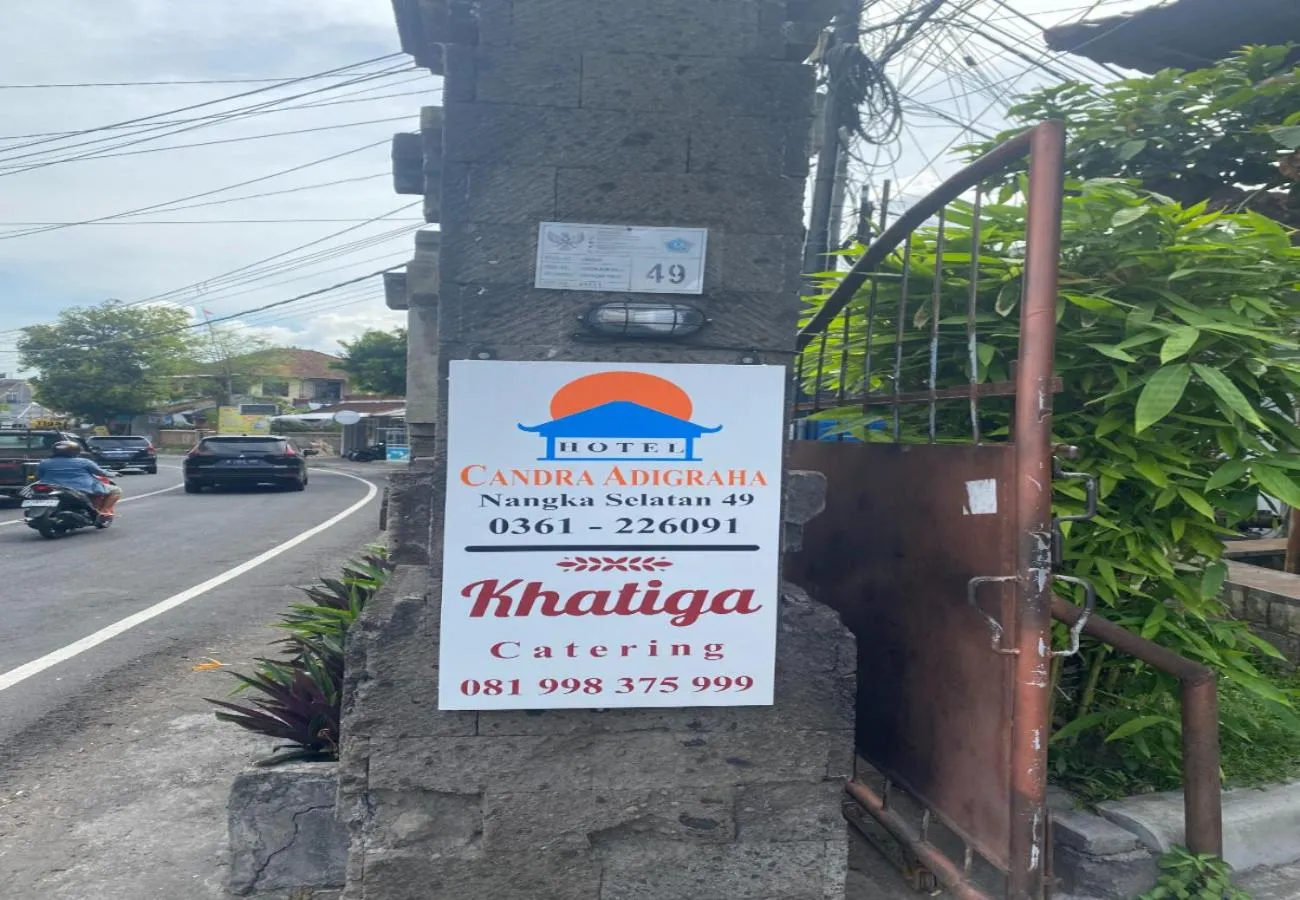 Property building in Hotel Candra Adigraha