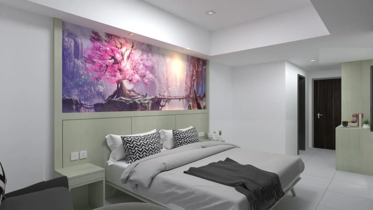 Bed in Nemuru Grand Suites